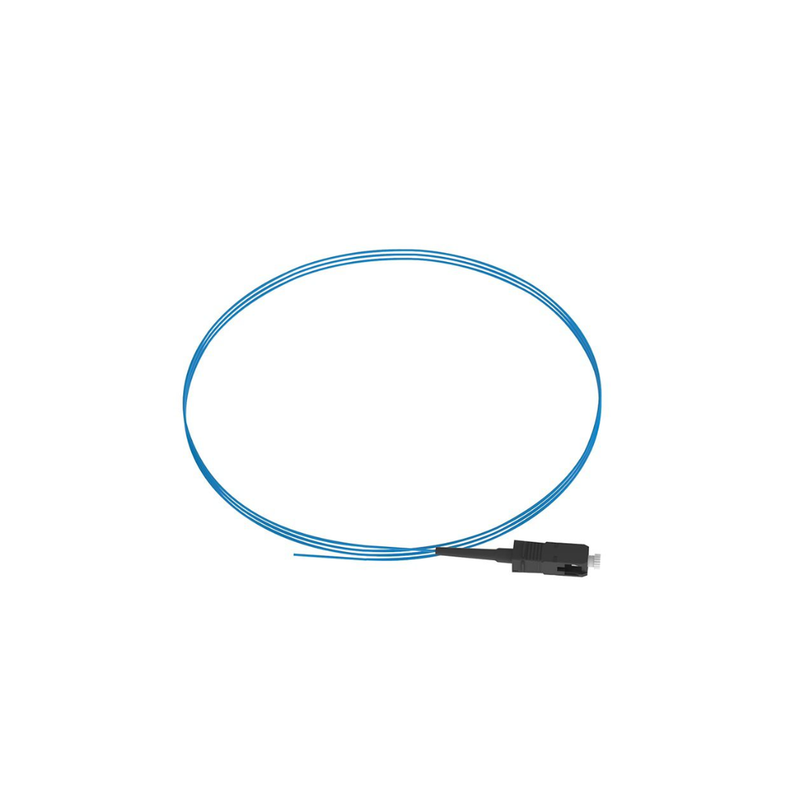 Pigtail de Fibra Óptica SC Simplex, Multimodo OM3 50/125, 900um, Color Aqua, 3 Metros (9.84 Pies)