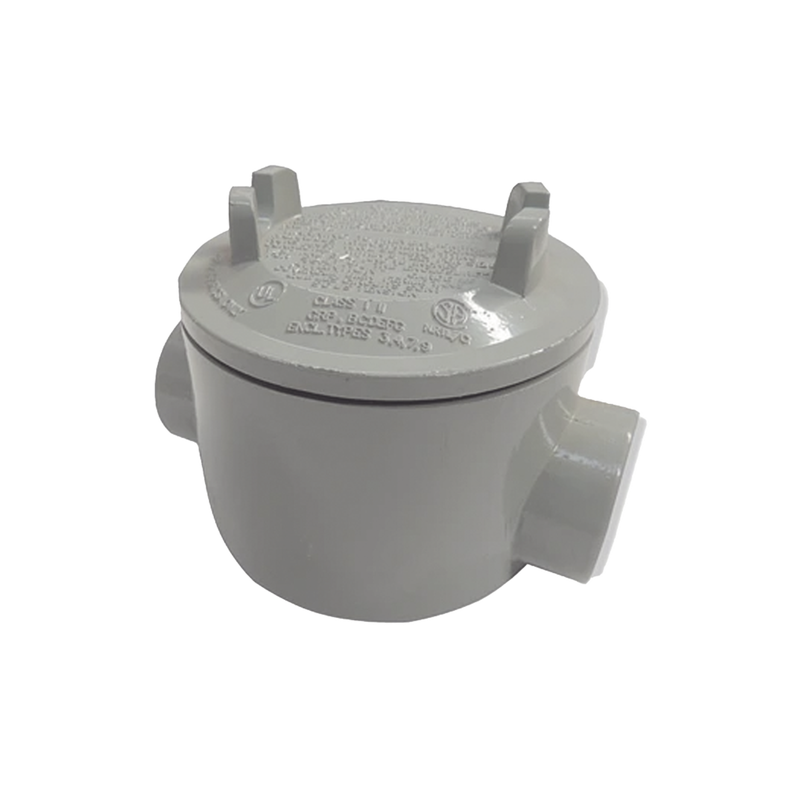 Caja con Tapa Tipo GRC de 3/4" (19 mm) / Caja a Prueba de Explosión / Para Áreas Peligrosas / Libre de Cobre.