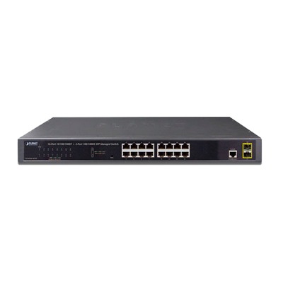 Switch Administrable Capa 2, 16 Puertos 10/100/1000T, 2 Puertos SFP 100/1G/2.5G, Administración Remota con CloudNMS