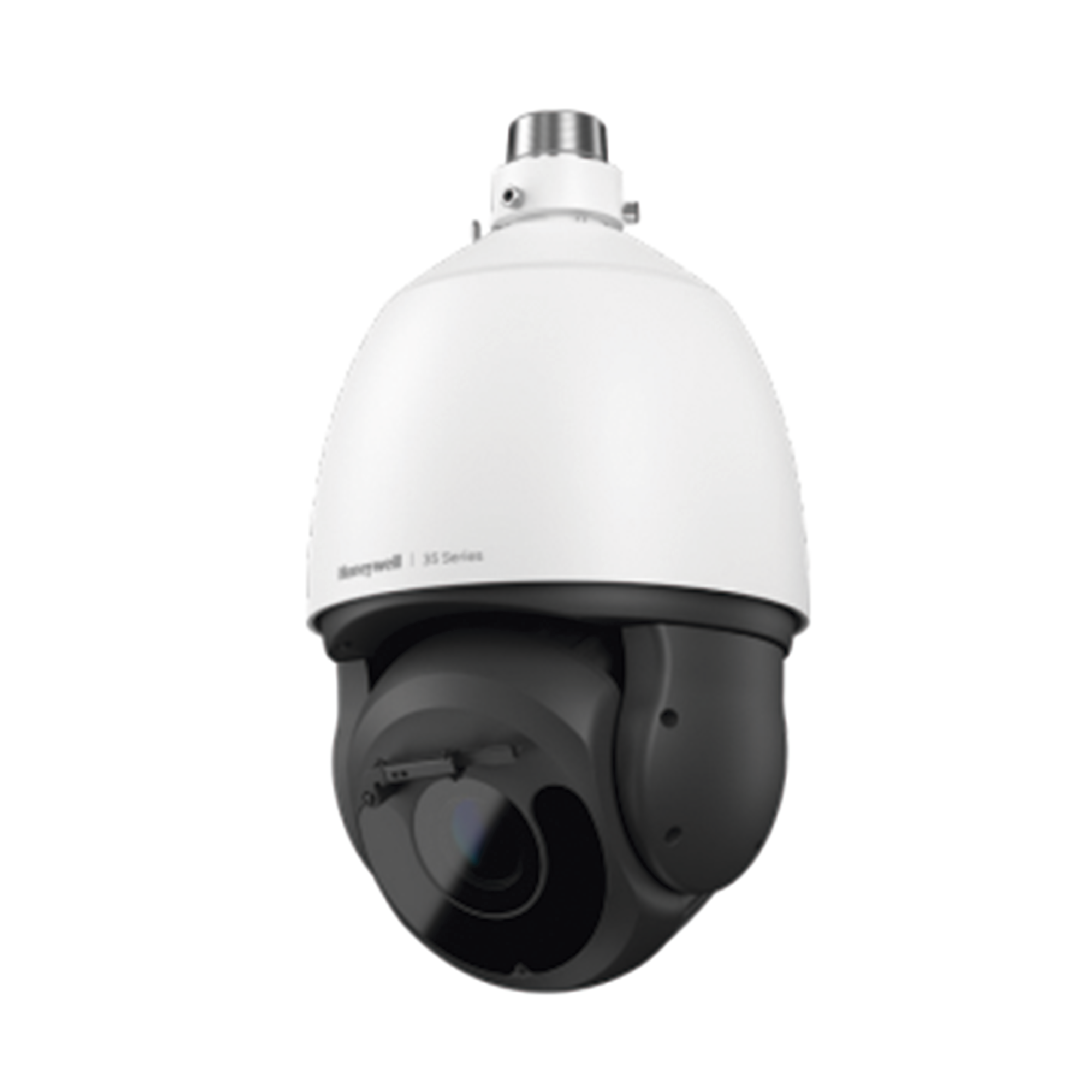 PTZ IP 5 Megapixel / 30X Zoom / 200 mts IR / H.265 / IA (Filtro de Humanos y Vehiculos) / Merodeo / PoE++ / Exterior IP67 / IK10 / ONVIF / NDAA / Serie 35 / 256 GB microSD / Audio E/S / Alarma E/S / Wiper / Honeywell Security