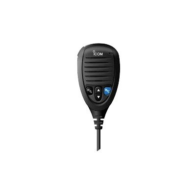 Micrófono color negro con conector de peineta para radios IC-M424 y IC-M506