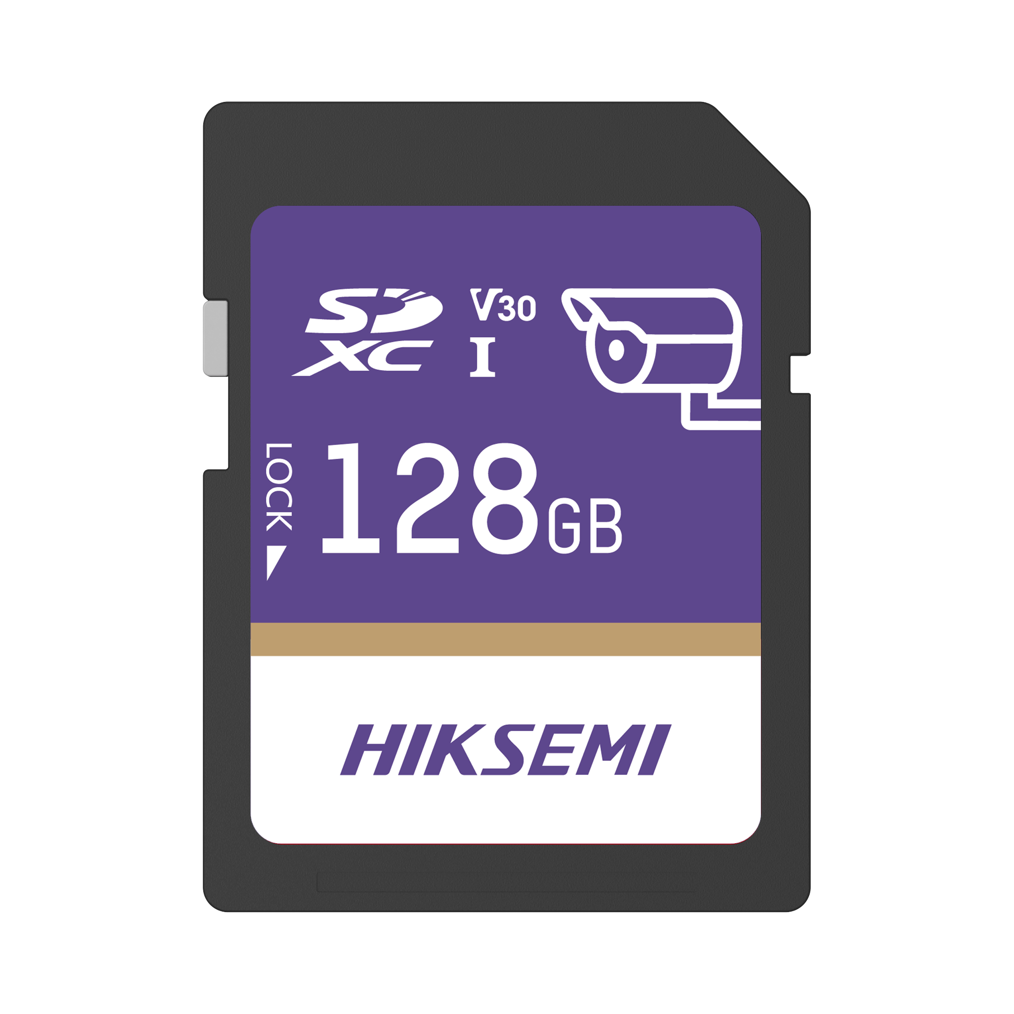 Memoria SD Clase 10 de 128 GB / Especializada Para Videovigilancia