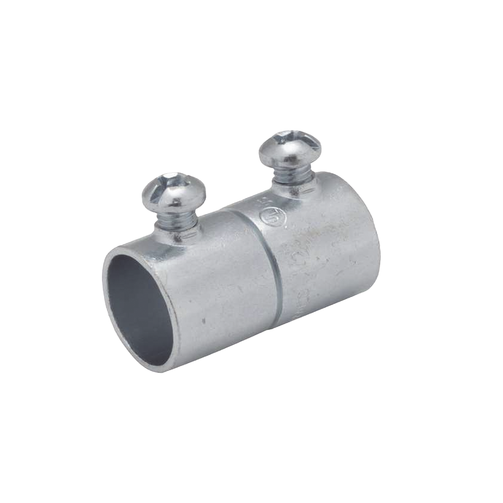 Cople de 1 1/2" (38 mm) para Pared Delgada con Tornillo.