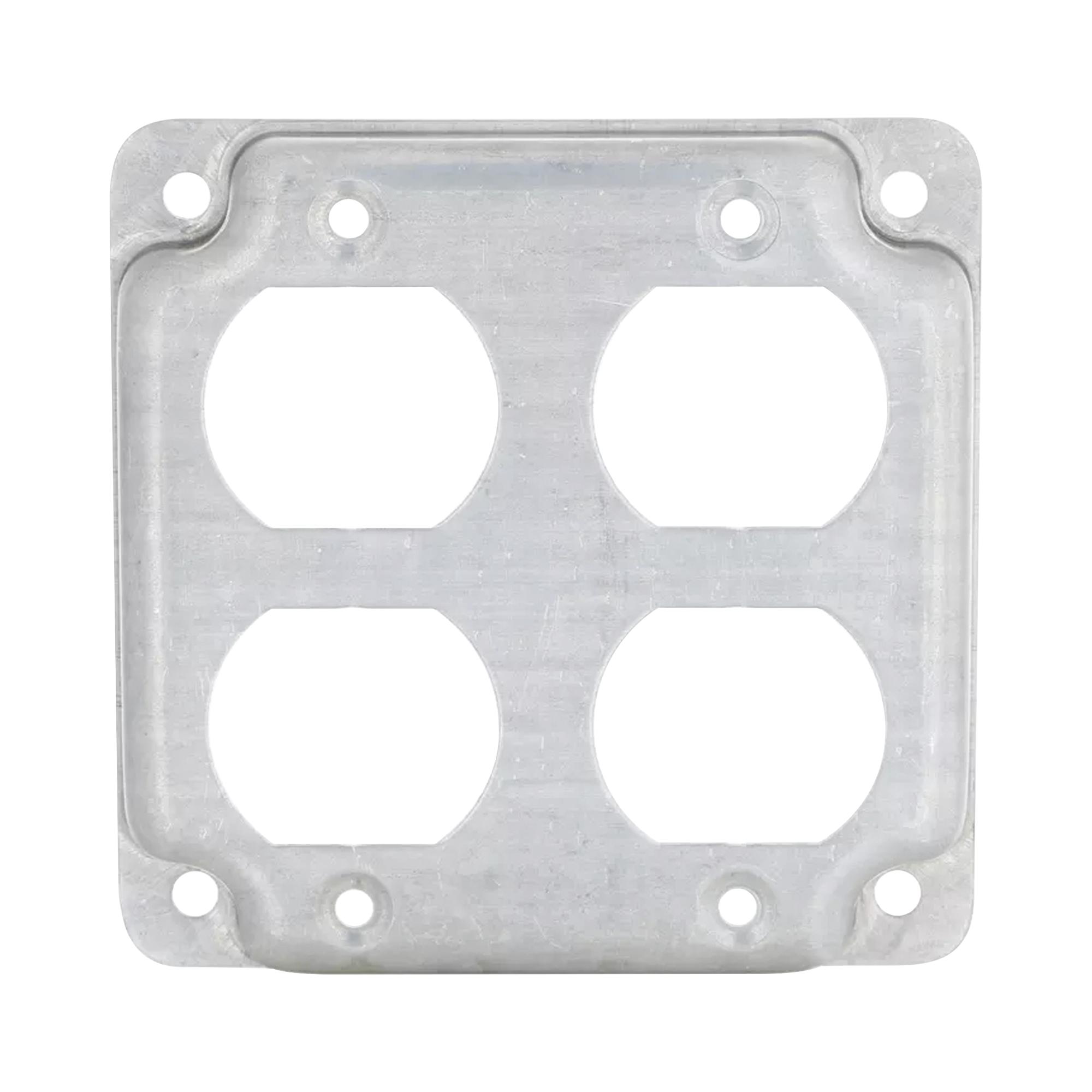 Cubierta de 4" para 2 Contactos Dúplex.
