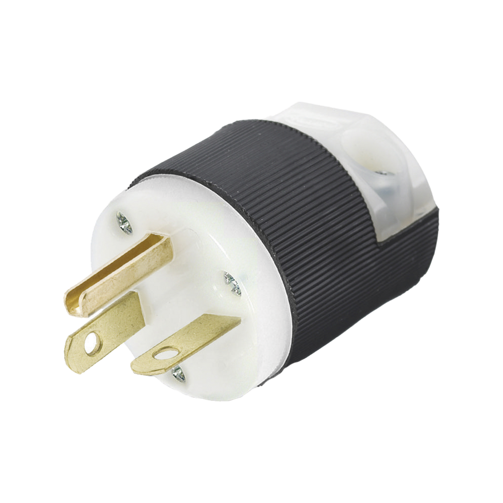 Clavija Entrada Recta/ 20 A 250 V CA/ 2 Polos 3 Hilos/ Nema 6-20 P/Grado Comercial - Industrial.