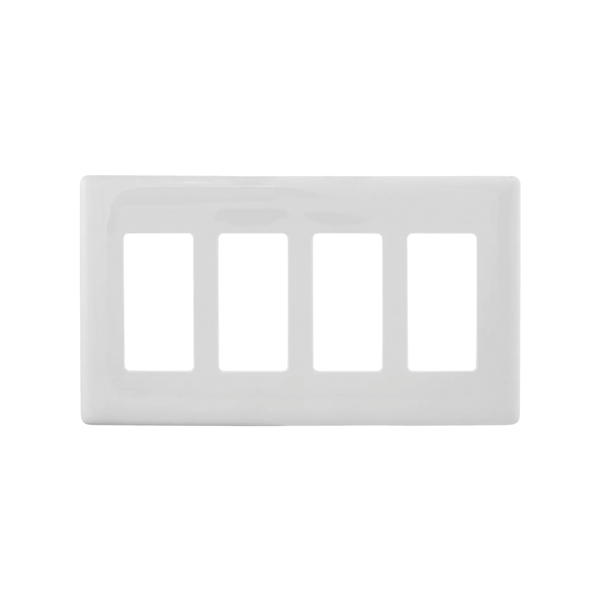 Tapa 4 Multigang/ Color Blanco.
