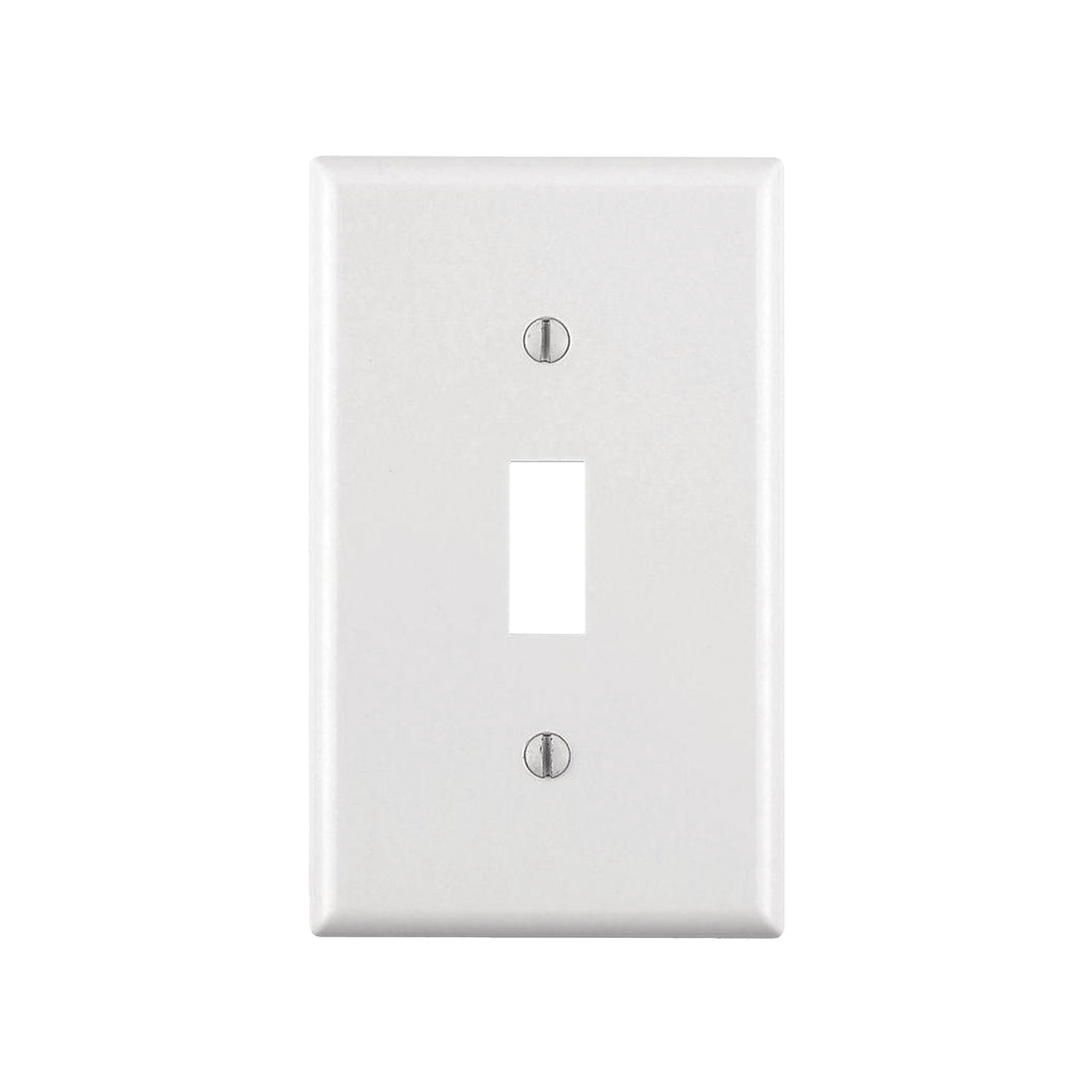 Placa para Interruptor de Palanca / Color Blanco.