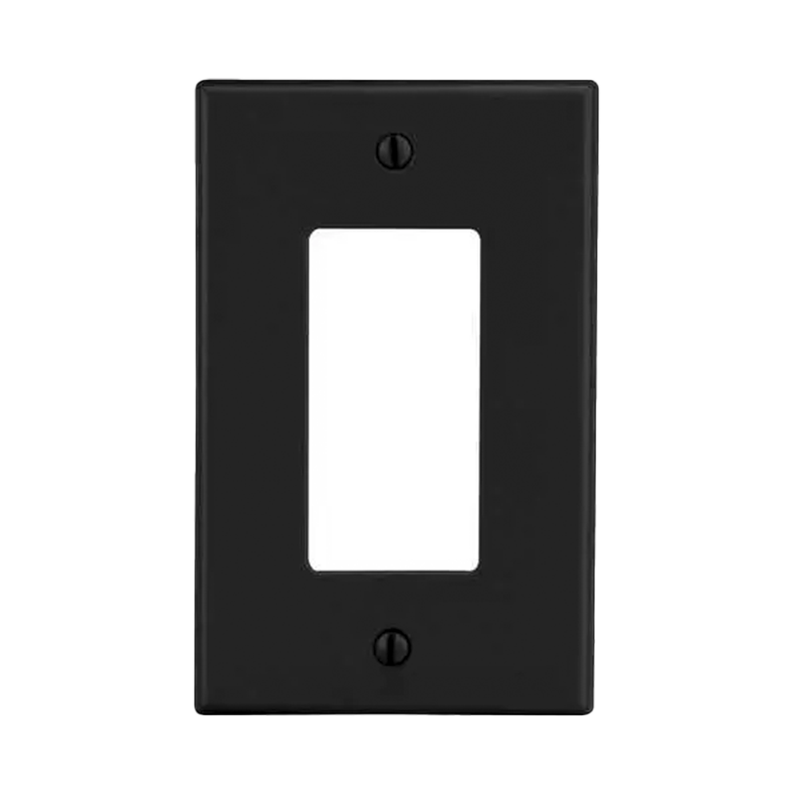 Tapa para Contacto Dúplex Color Negro.