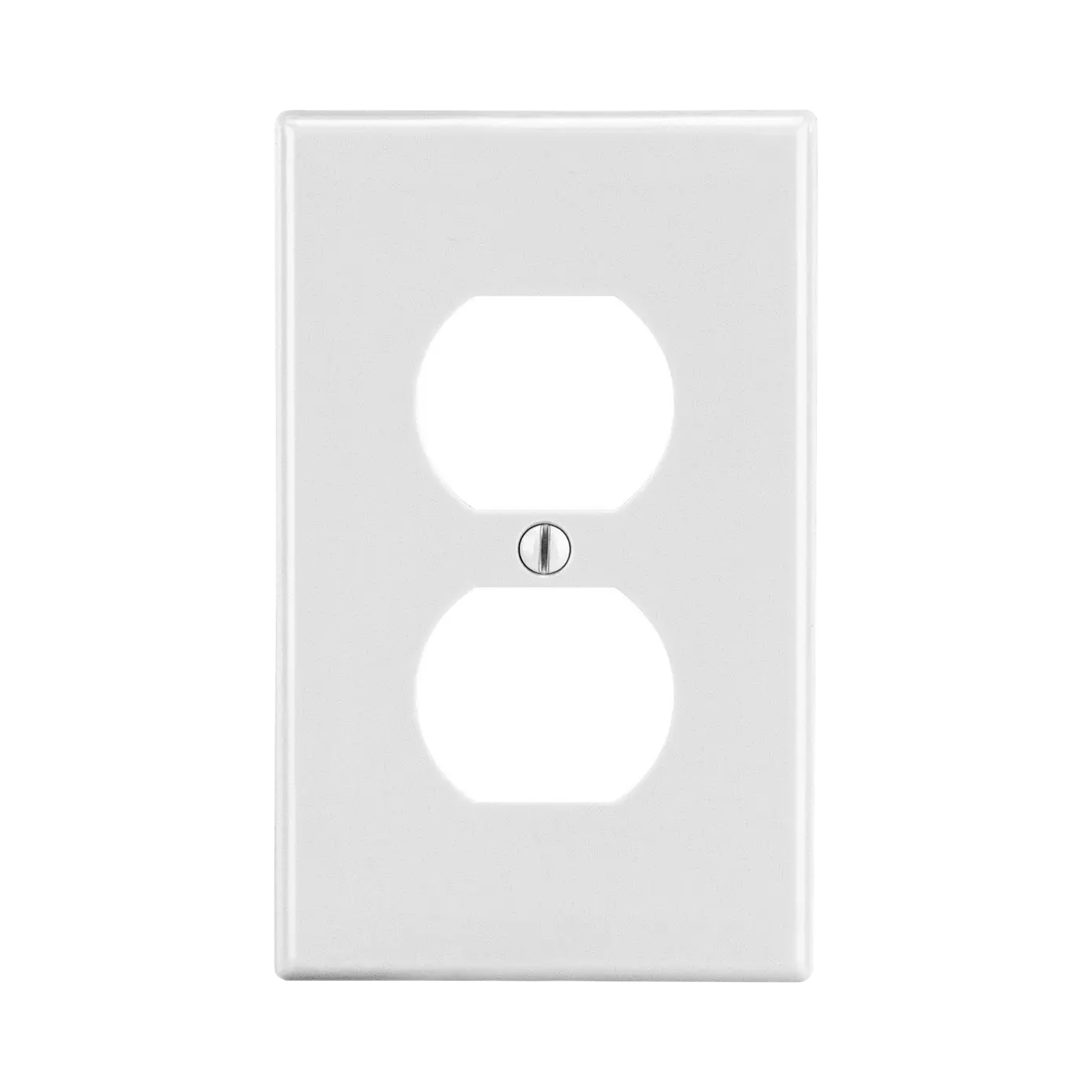 Tapa para Contacto Dúplex Color Blanco.