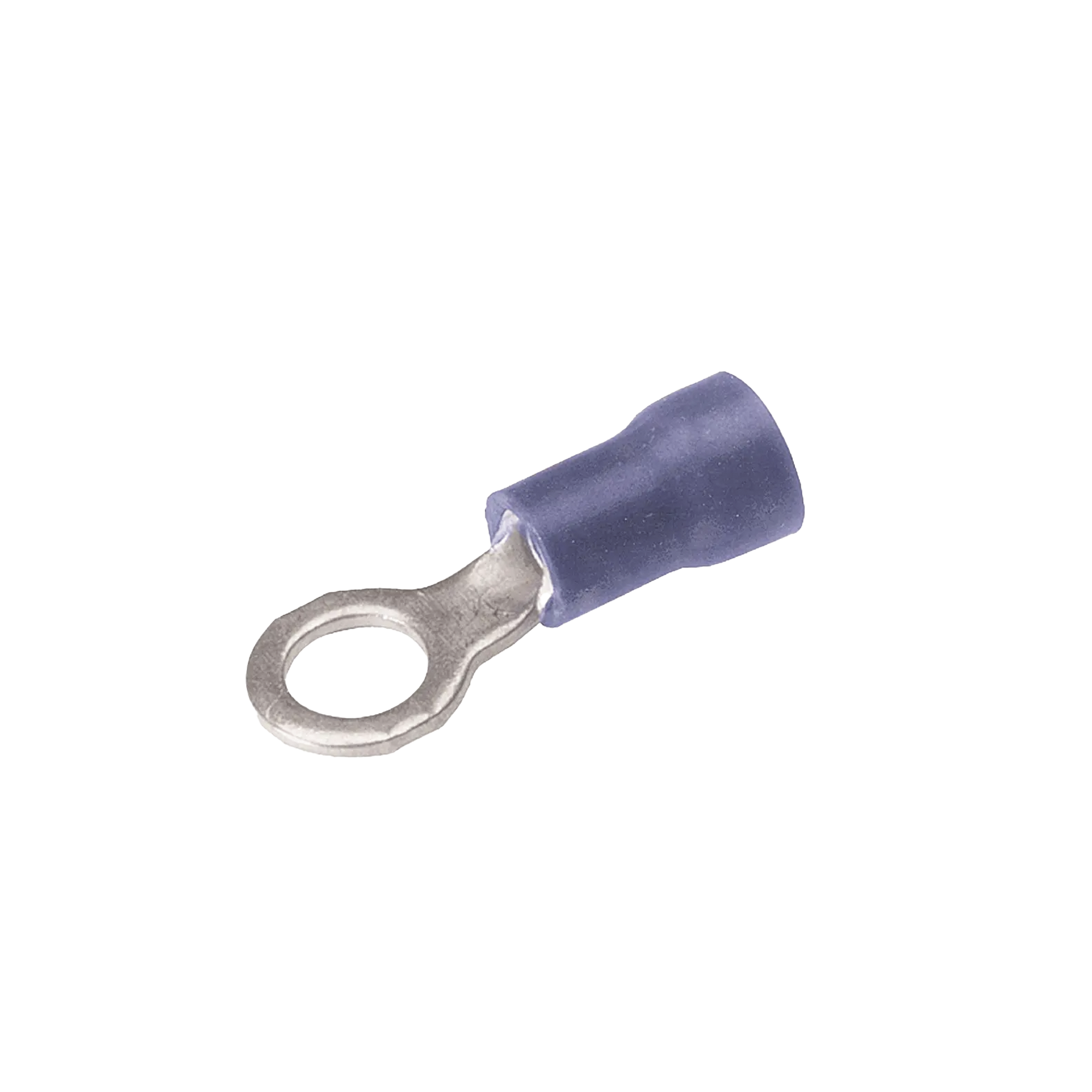 Zapata Terminal de Ojillo  para Tornillo 1/4 in (6 mm) calibre 16-14 AWG con aislamiento de vinilo.