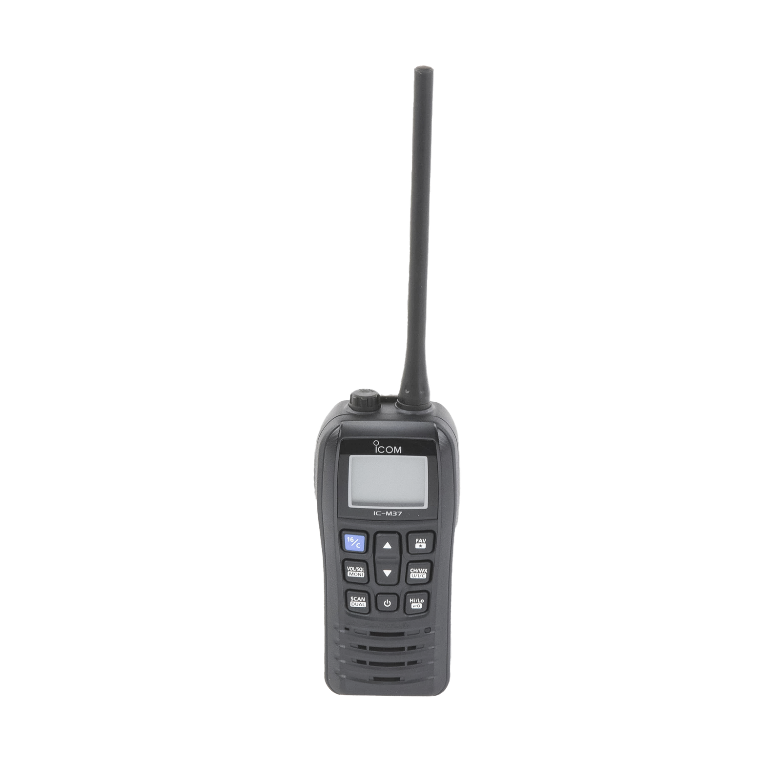 Radio Marina VHF / 6W Potencia Transmisión / IP57 Submersible 1m 30min / Flotación con Alarma / 156-163 MHz / Dualwatch-Triwatch