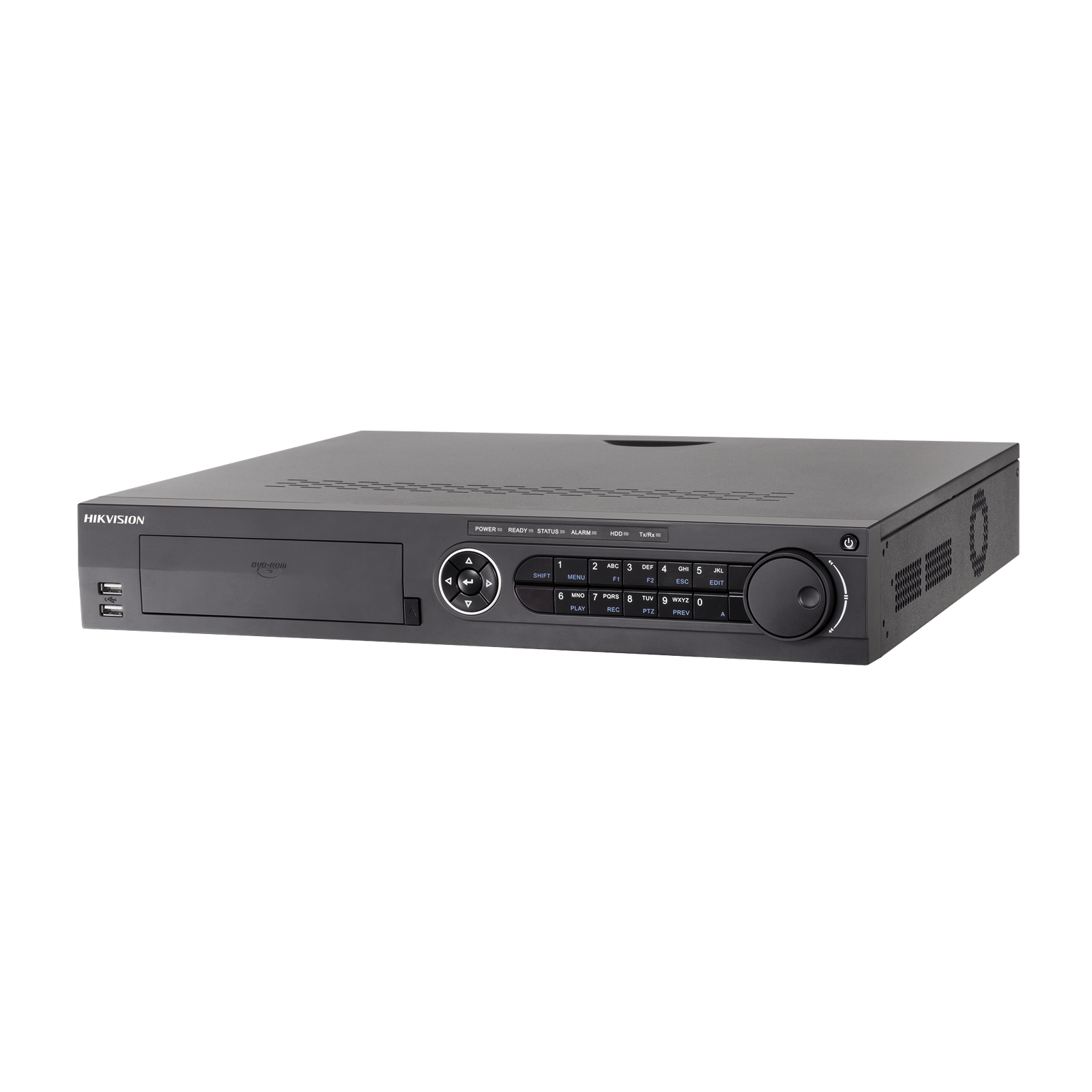 DVR 32 Canales TurboHD + 32 Canales IP / 8 Megapixel (4K) / 4 Bahías de Disco Duro  / RAID 0,1,5,6,10 / POS / Acusense / 16 Entradas de Alarma