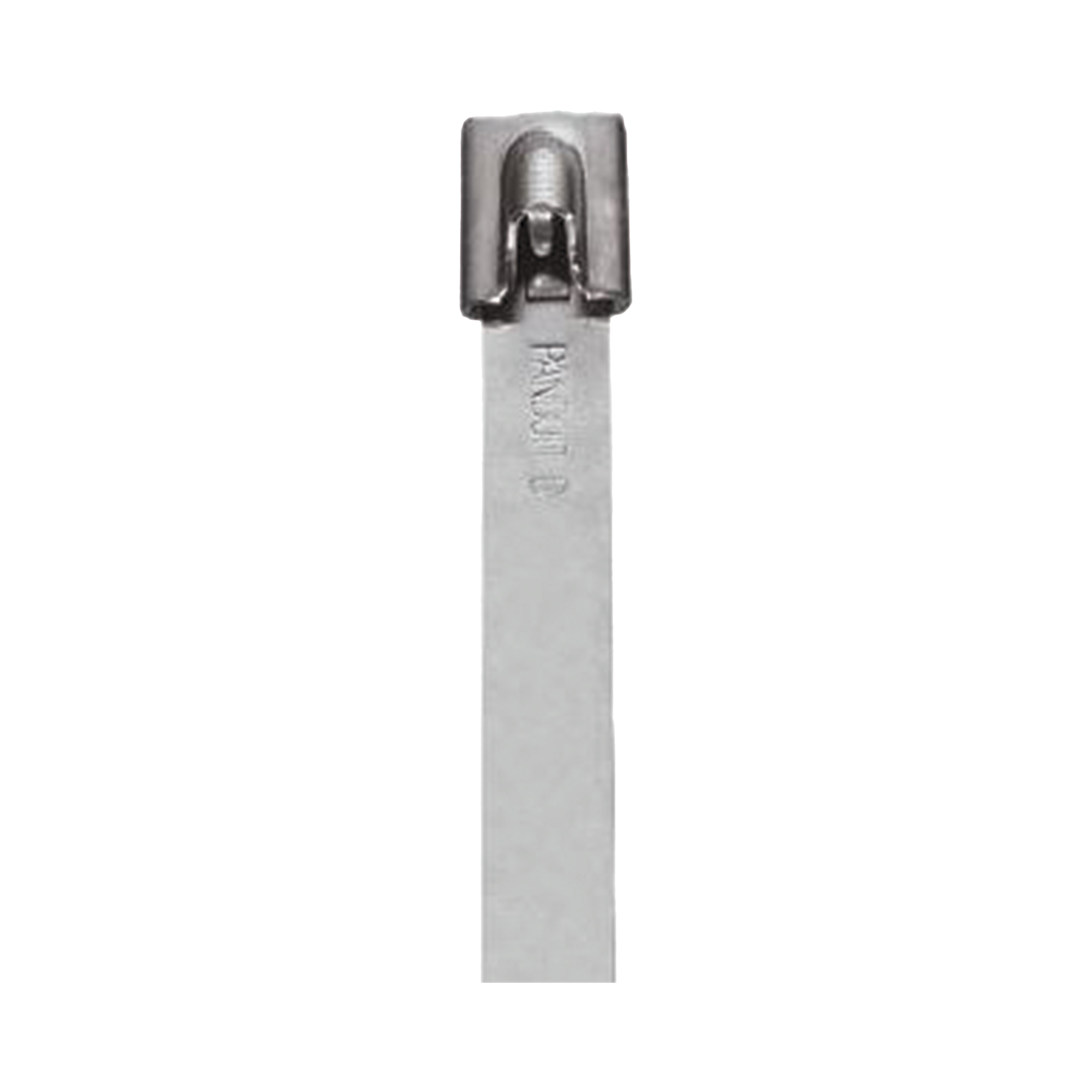Cincho StrongHold de Acero Inoxidable Tipo 304, 998 mm largo x 6.6 mm ancho, Color Metálico, Paquete de 25pz