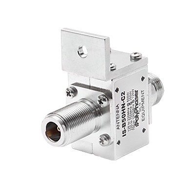 Protector Coaxial RF / 125-1000 MHz / 50 &Omega; / Conectores N Hembra / Ceja Frontal / 500W