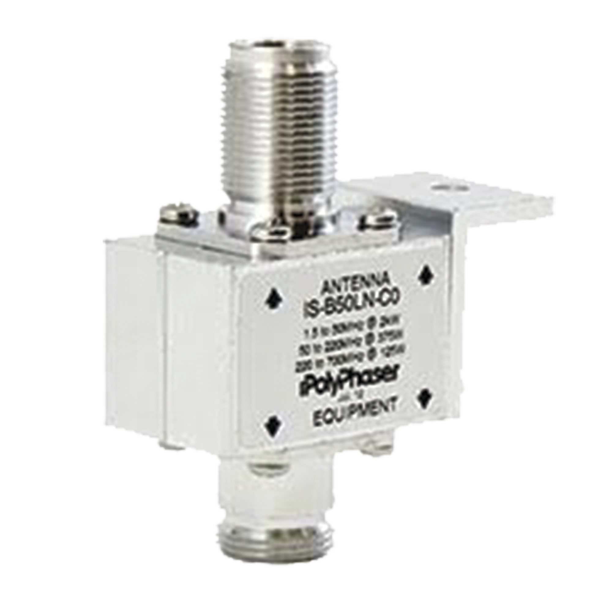 Protector Coaxial RF / 125-1000 MHz / 50 Ω / Conectores N Hembra / Bloqueo DC