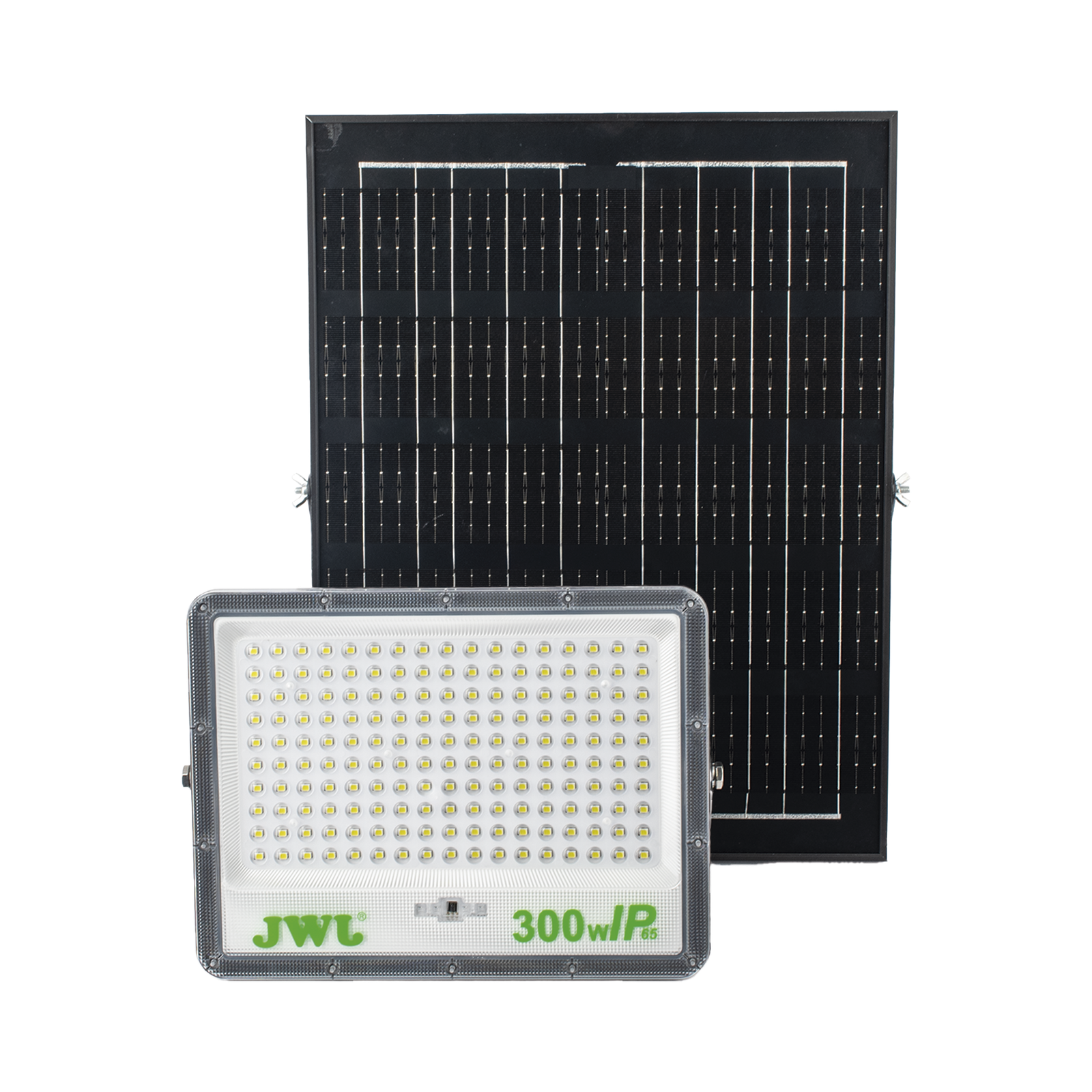 Reflector de 300 W con Panel Solar / Batería 3.2 V CD / T.C.C. 6 500 K / IP65.