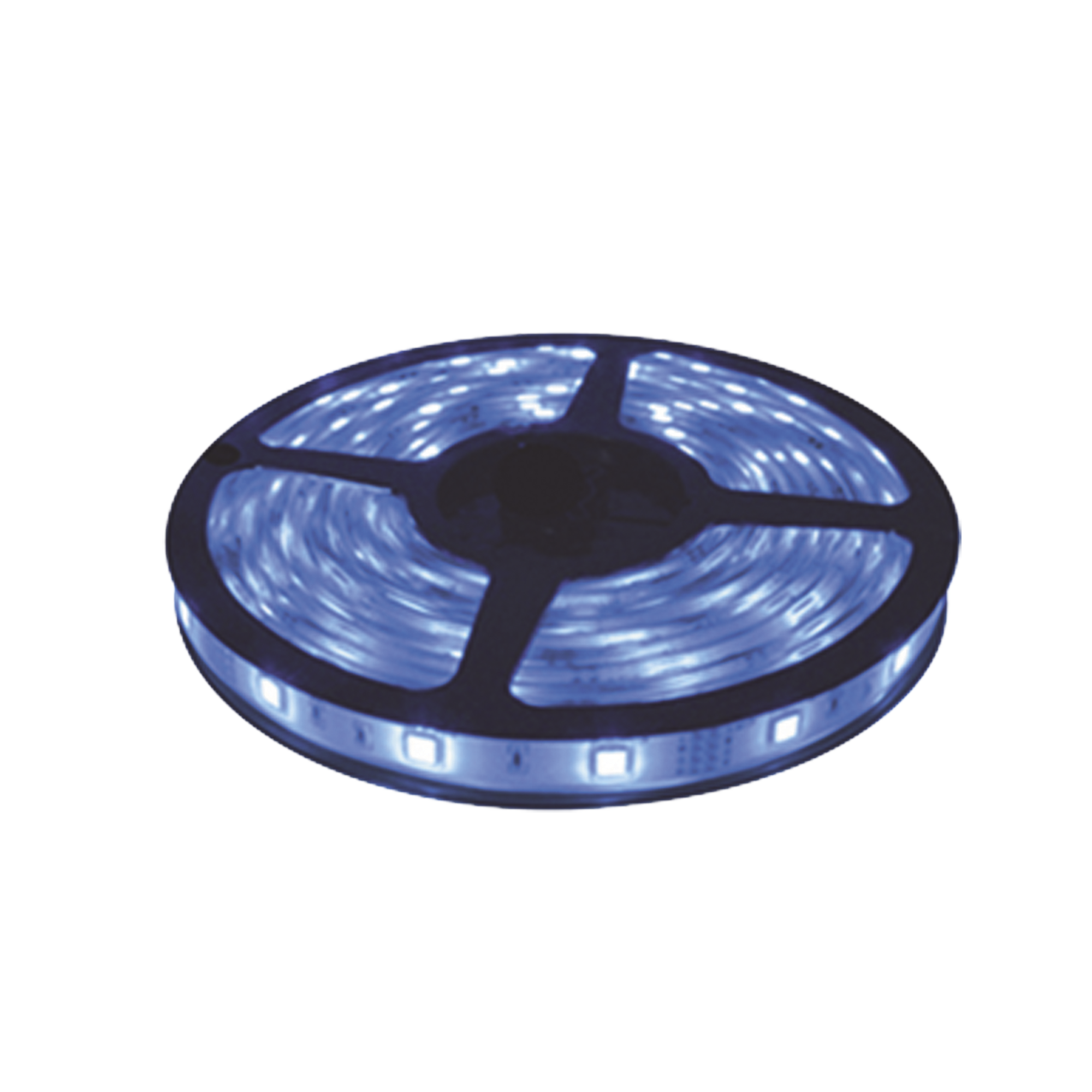 Tira Led de 5 m / Color Azul /Uso Interior / Potencia 15 W / 420 lm/ 12 V CD / IP 20.