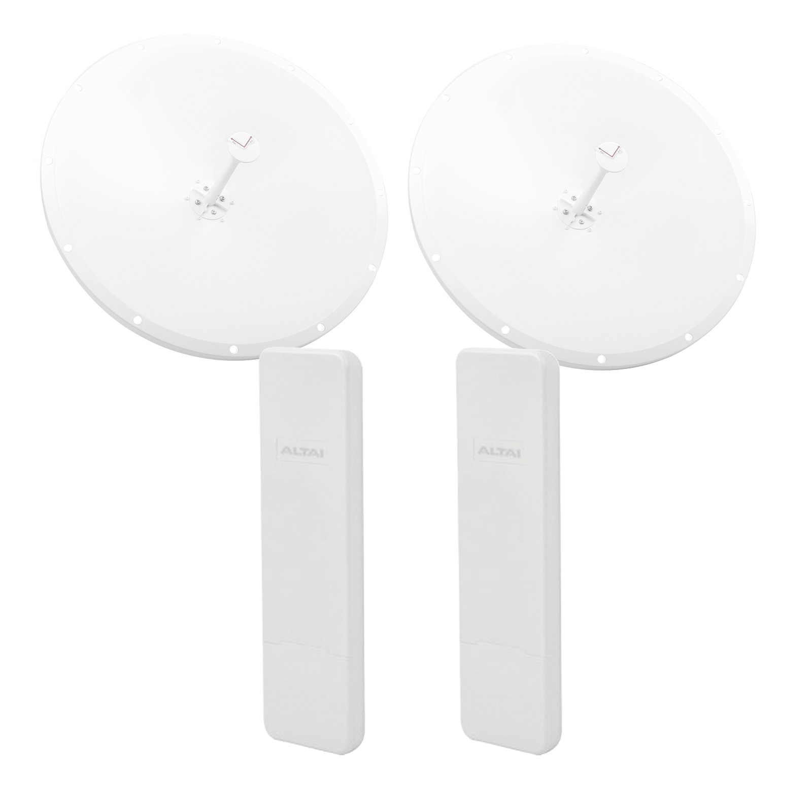 Kit de Enlace Completo PTP en 5 GHz, Hasta 20 km, con el Modelo Conectorizado C1XAN y Antena Direccional de 28 dBi Modelo TXP-D4865-28-SMA, AdministraciÃ³n en Nube Gratis con INSIGHTS