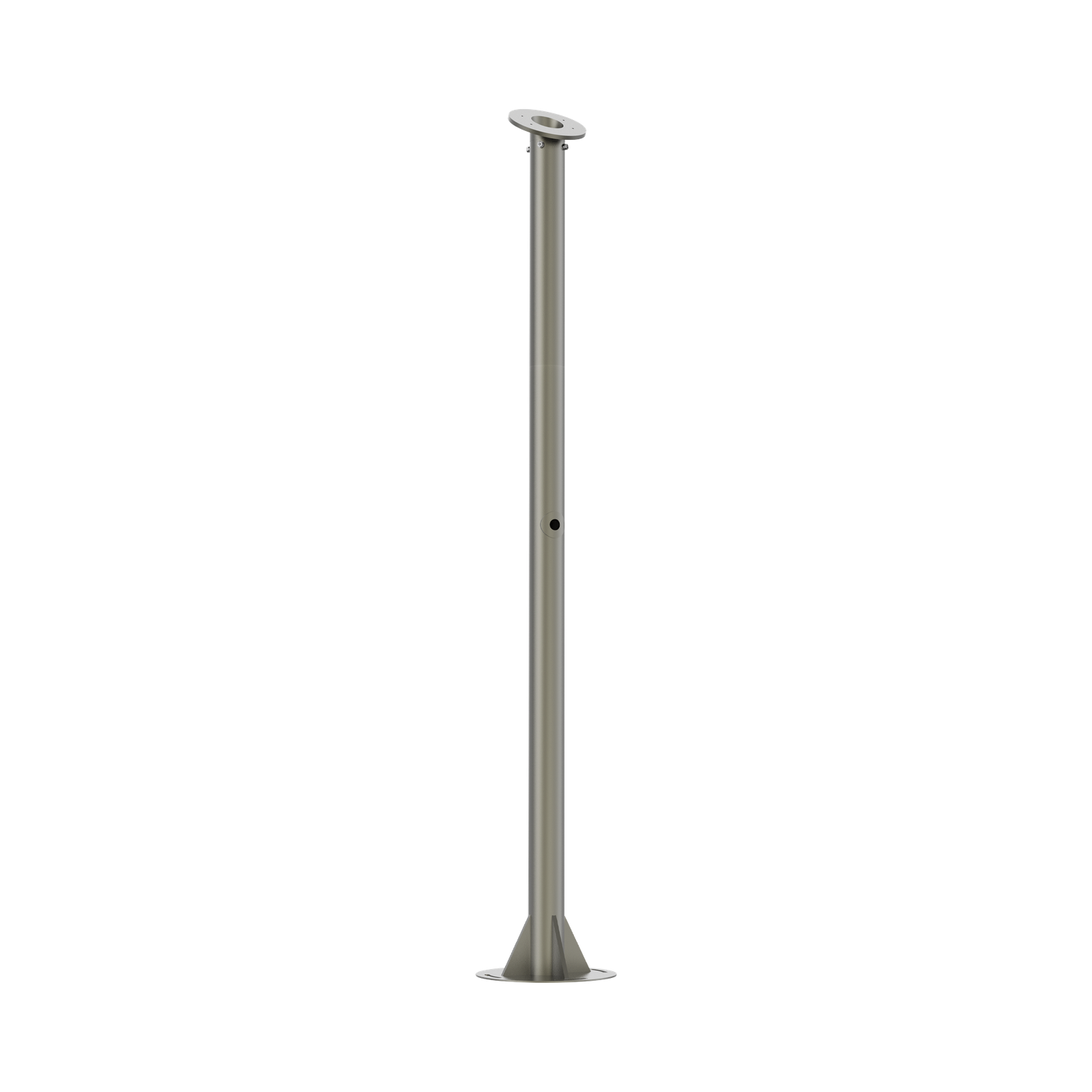 Poste para Cámara ANPR / Compatibilidad con cámara DS-TCG406-E(S),DS-TCG406-E(ER)(2812)/ Altura de 1.5 Metros /  Color Gris