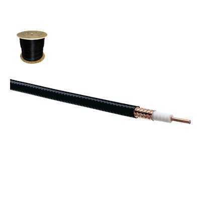 Cable Coaxial Heliax de 1/2, Cobre Corrugado, Blindado, 50 Ohms, Carrete de 305 Metros (1000 Pies)