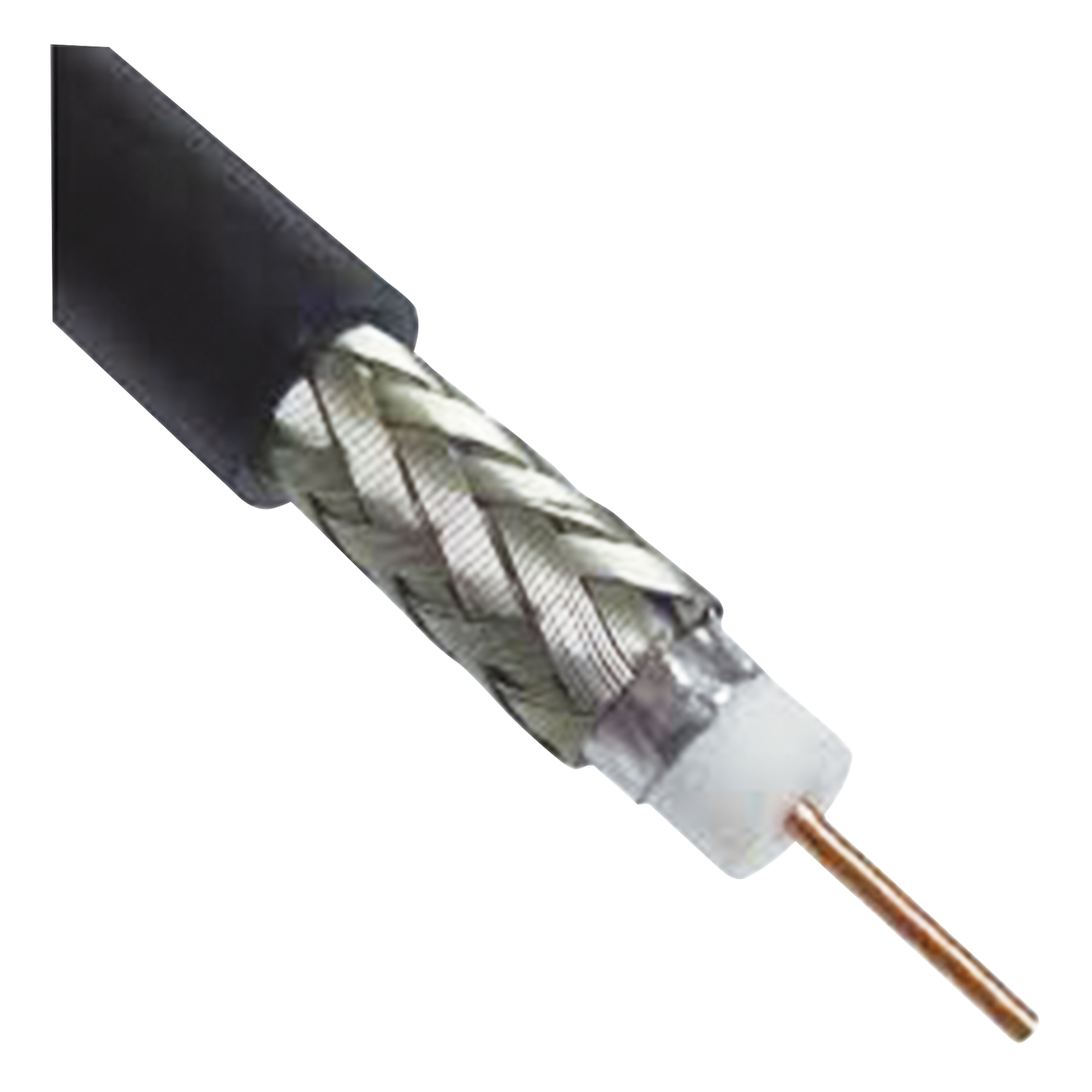 Carrete de 305 Metros (1000 Pies) de Cable Coaxial RG-8/X de Baja Pérdida, 50 Ohms