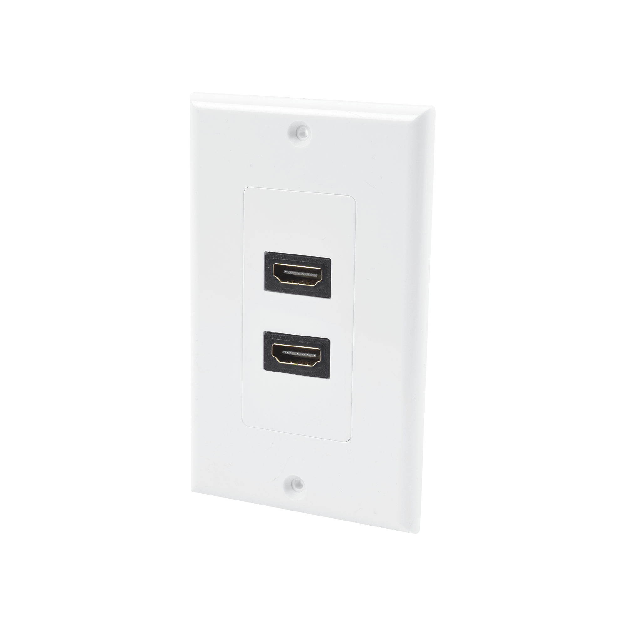 Placa de Pared de 2 Puertos HDMI Hembra a Hembra