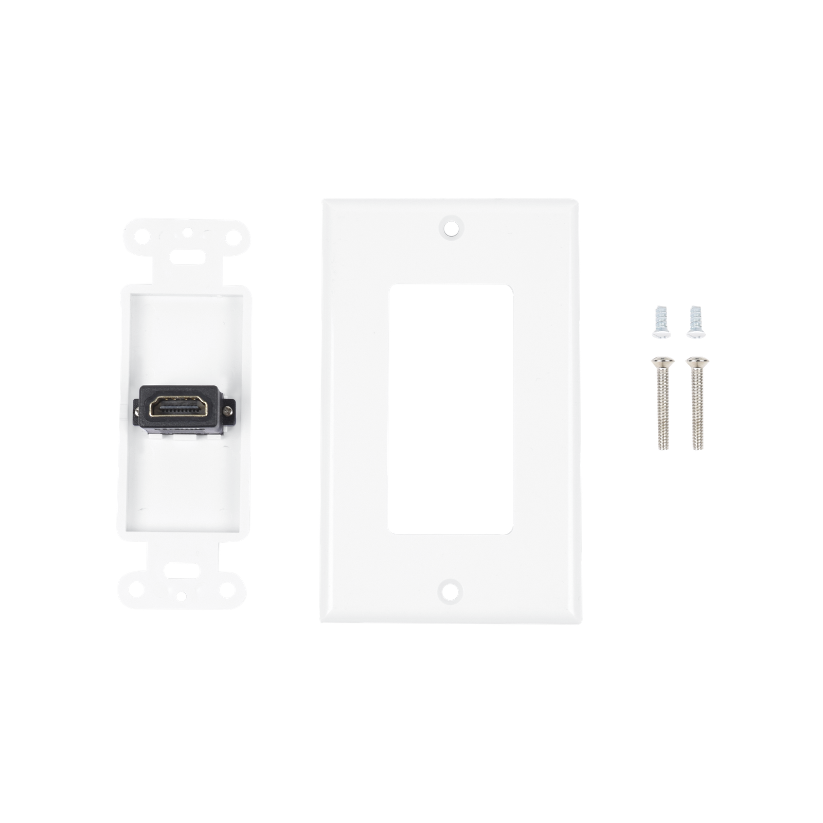 Placa de Pared 1 Puerto HDMI Hembra a Hembra