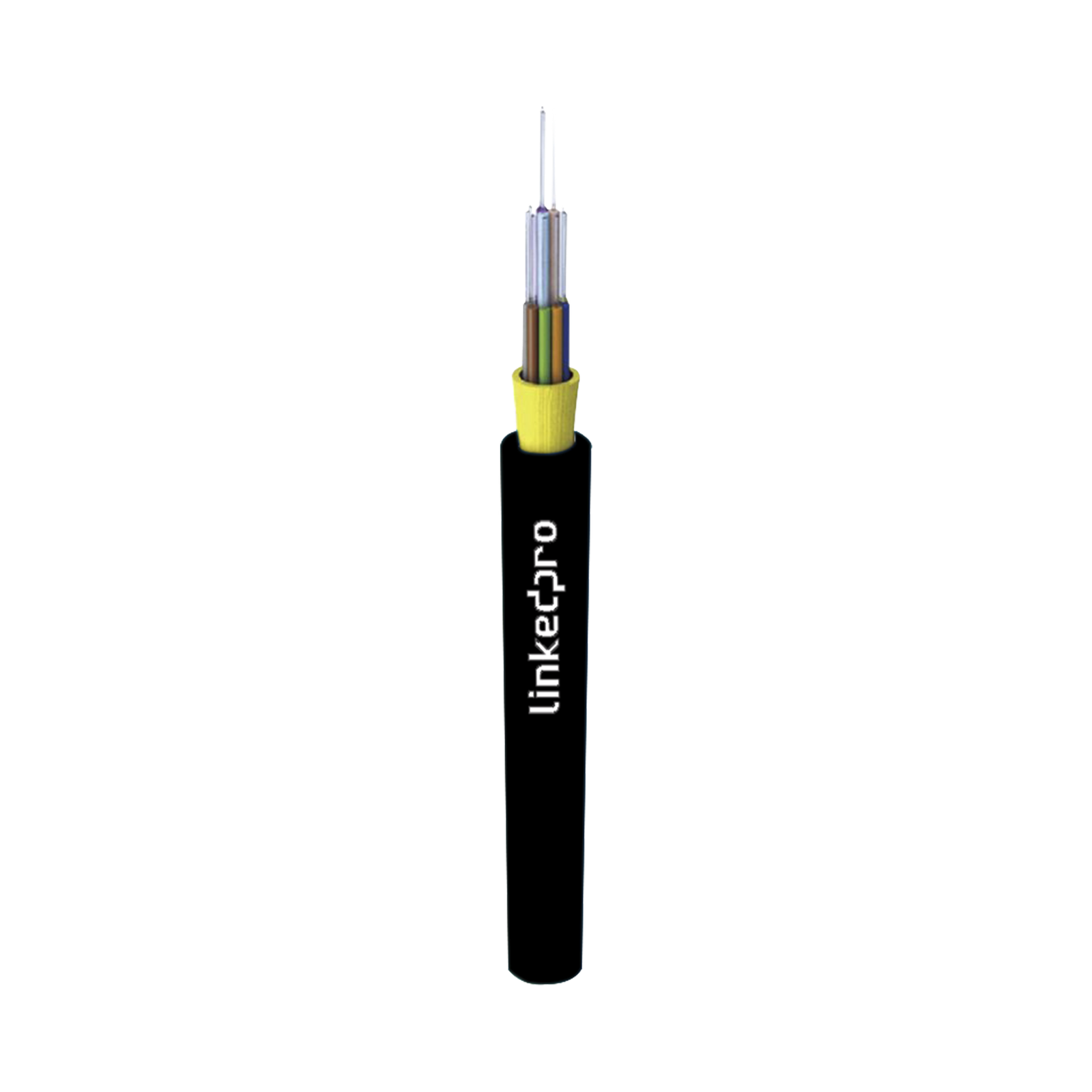 Cable de Fibra Óptica Multimodo OM3 50/125, 12 Hilos, Interior/Exterior, Tight Buffer 900µm, OFNR Riser, Dieléctrica, Precio Por Metro, (Hasta 2000 Metros en Un Solo Tramo de Cable)