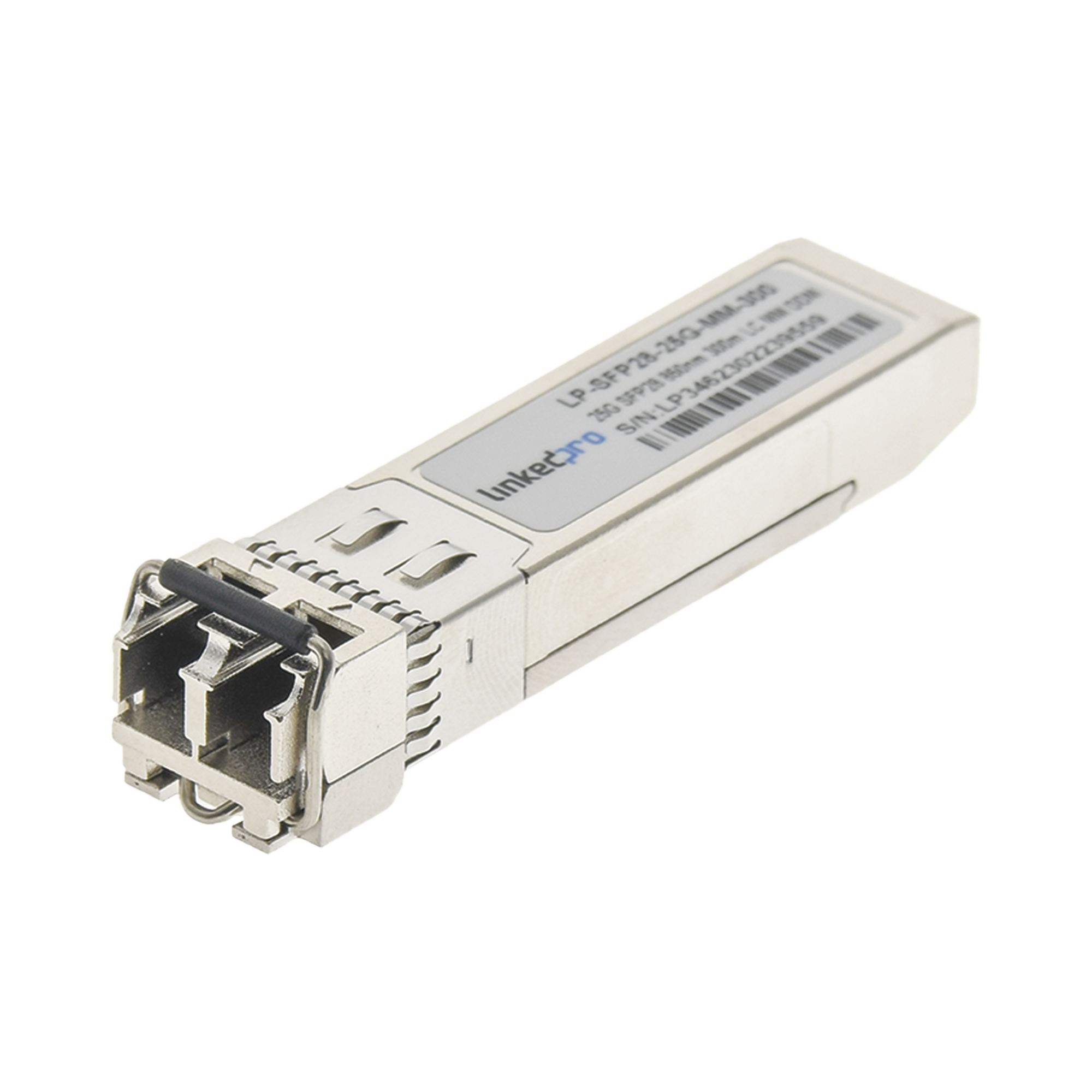 Transceptor Óptico SFP28 (Mini-Gbic) / Multimodo 850 nm / 25 Gbps / 25GBASE-SR / Conectores LC/UPC Dúplex / DDM / Hasta 300 m
