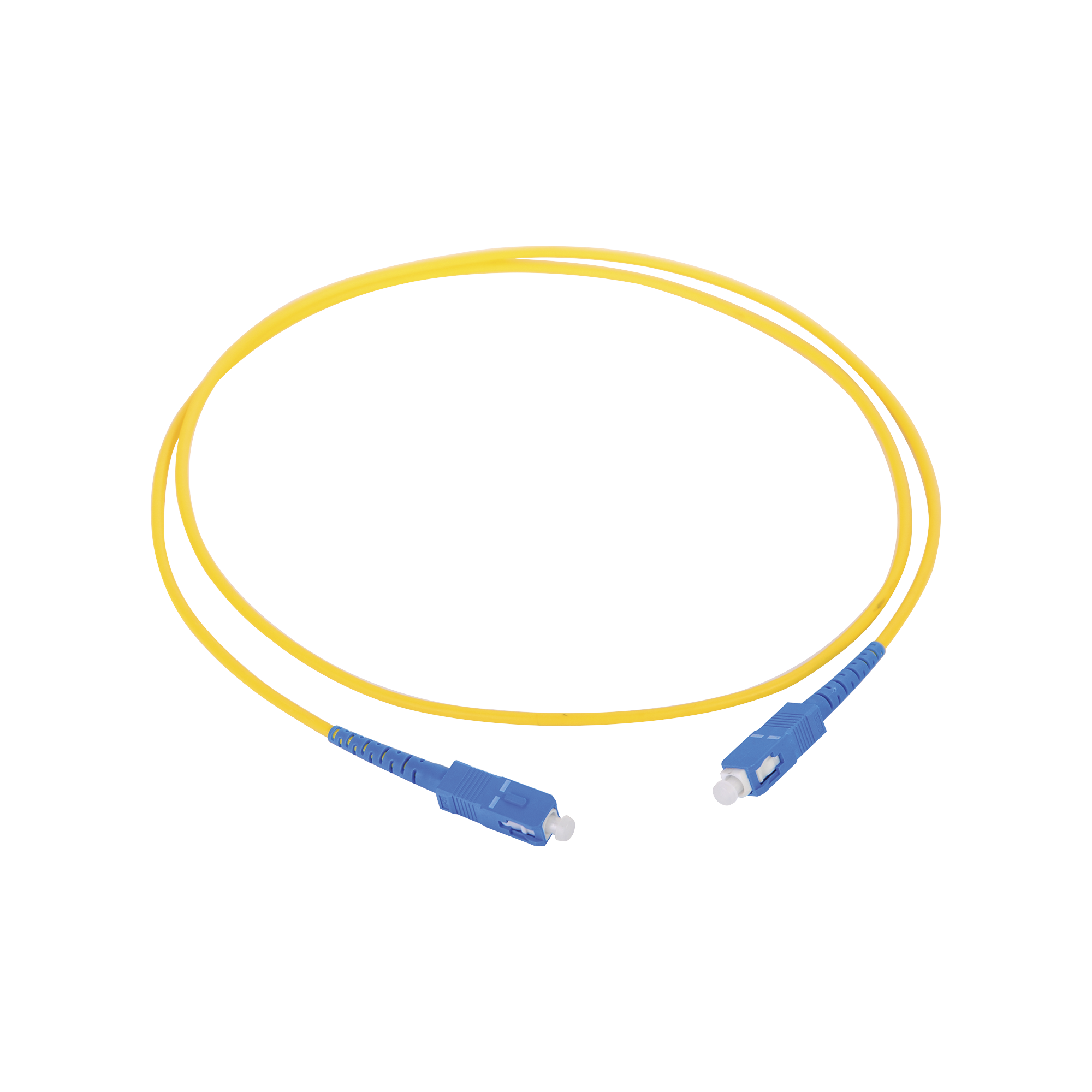Jumper de Fibra Óptica Monomodo SC/UPC-SC/UPC Simplex de 1 metro, 3 mm