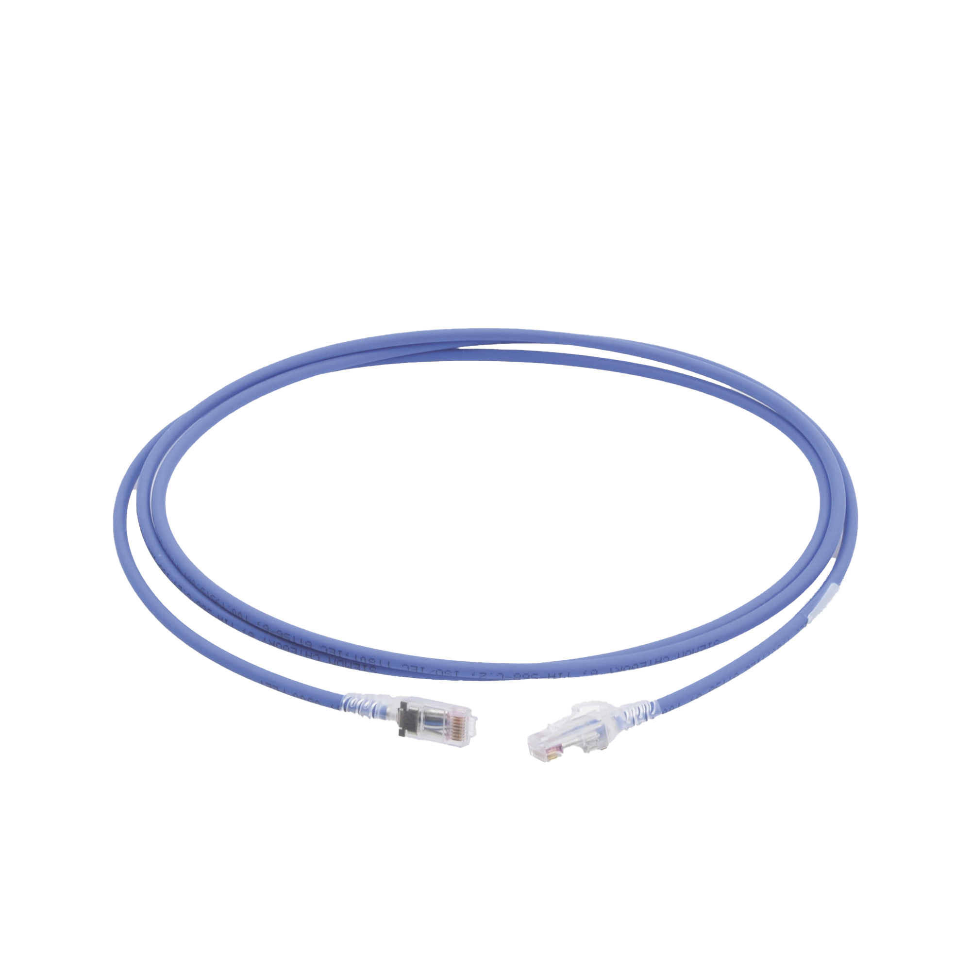 Patch Cord MC6 Modular Cat6 UTP, CM/LS0H, 2.13 Metros (7 Pies), Color Azul