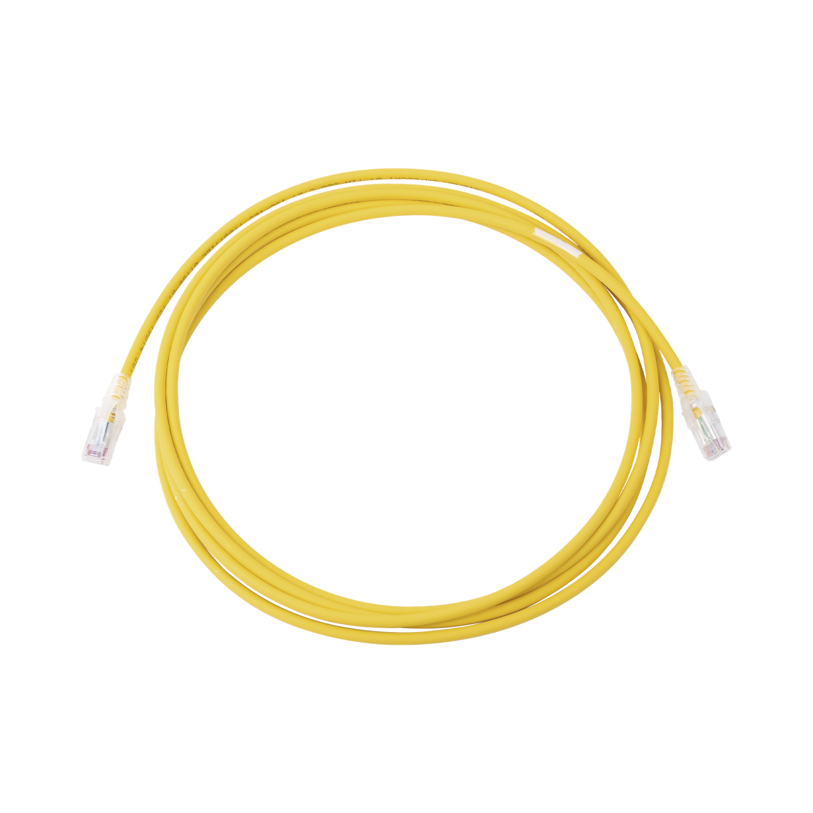 Patch Cord MC6 Modular Cat6 UTP, CM/LS0H, 3.05 Metros (10 Pies), Color Amarillo