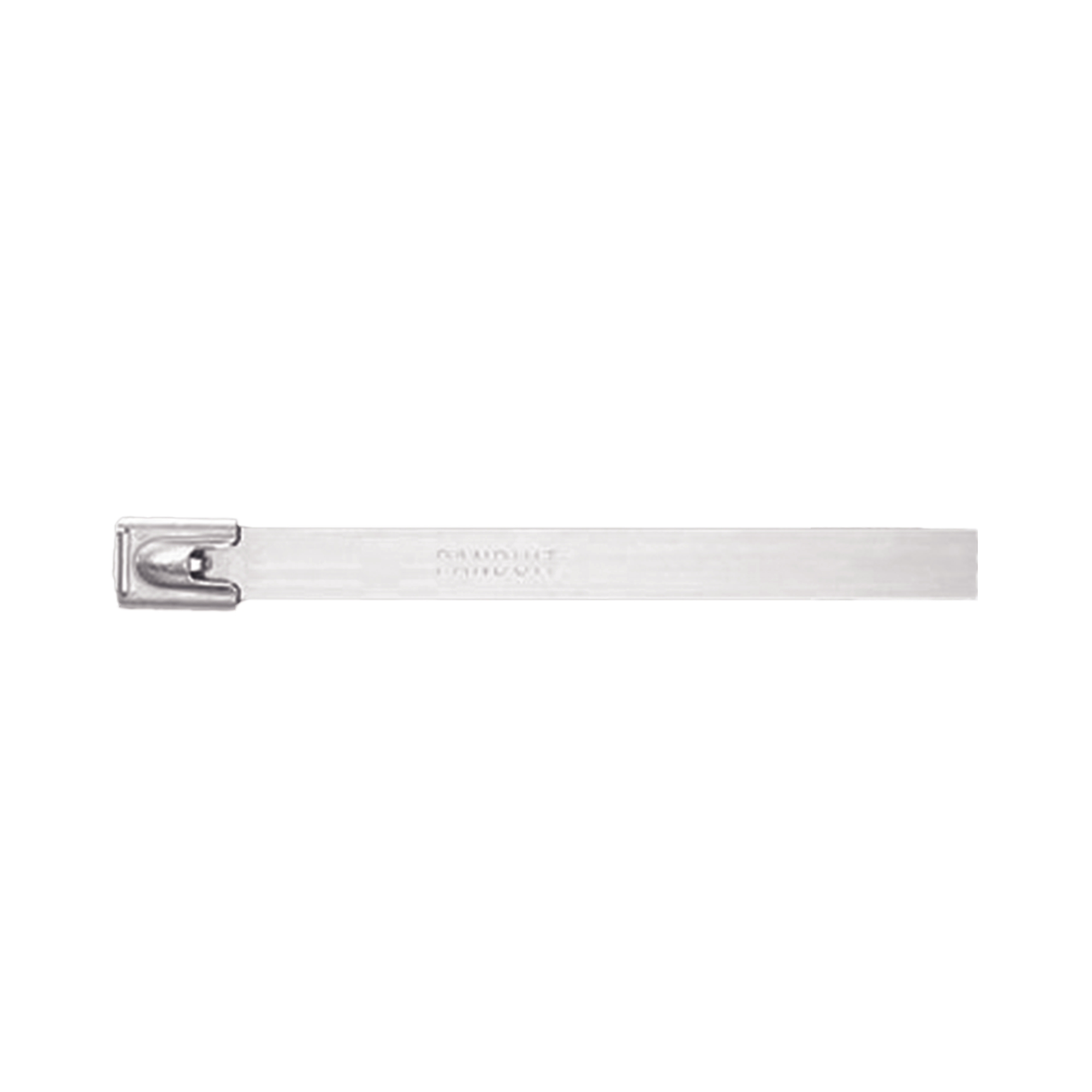 Cincho Pan-Steel, ac. inox. 304, natural, semiliviana, diam. 6". 50 Piezas