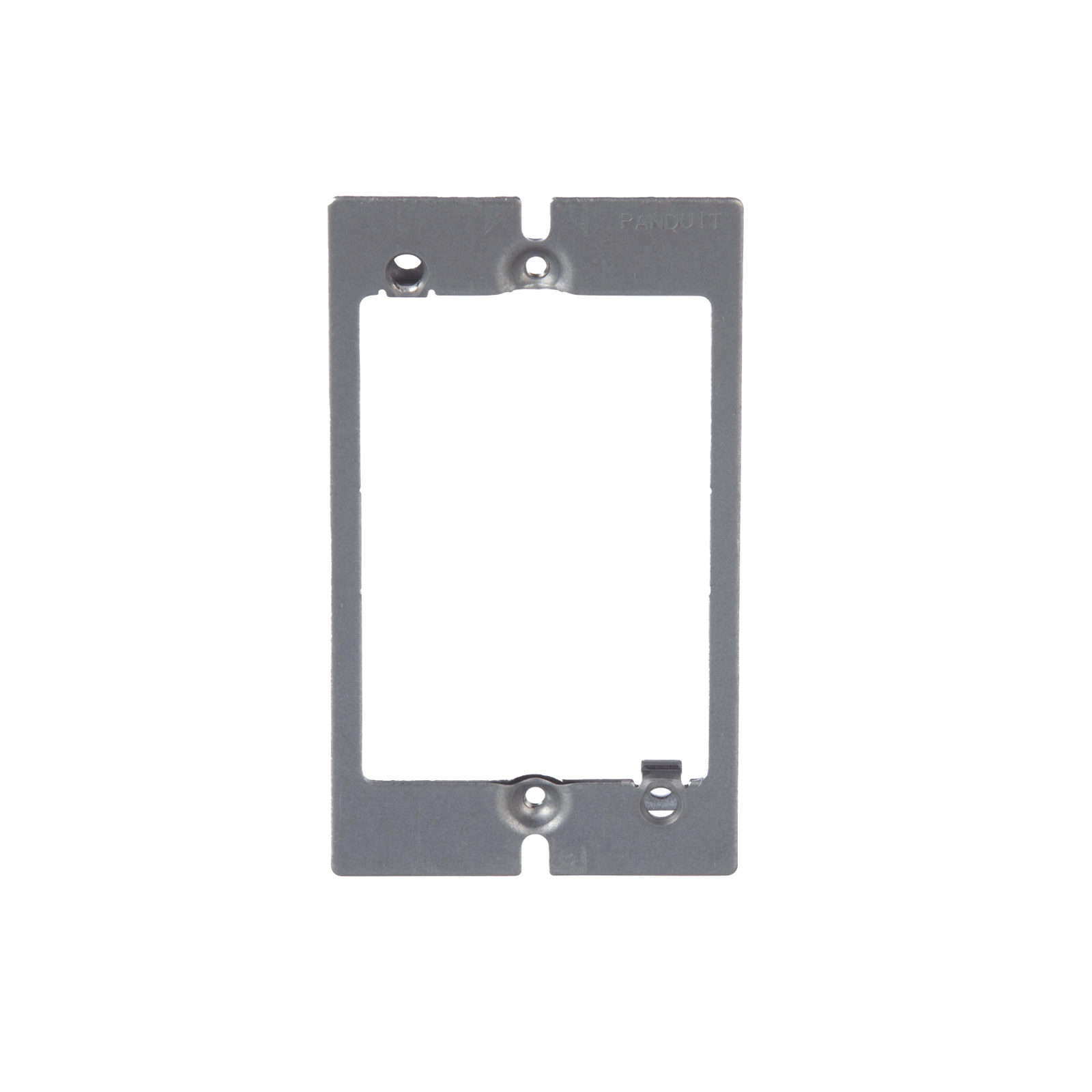 Adaptador de Placa de Pared, de Una Salida, Material CRS/Zinc