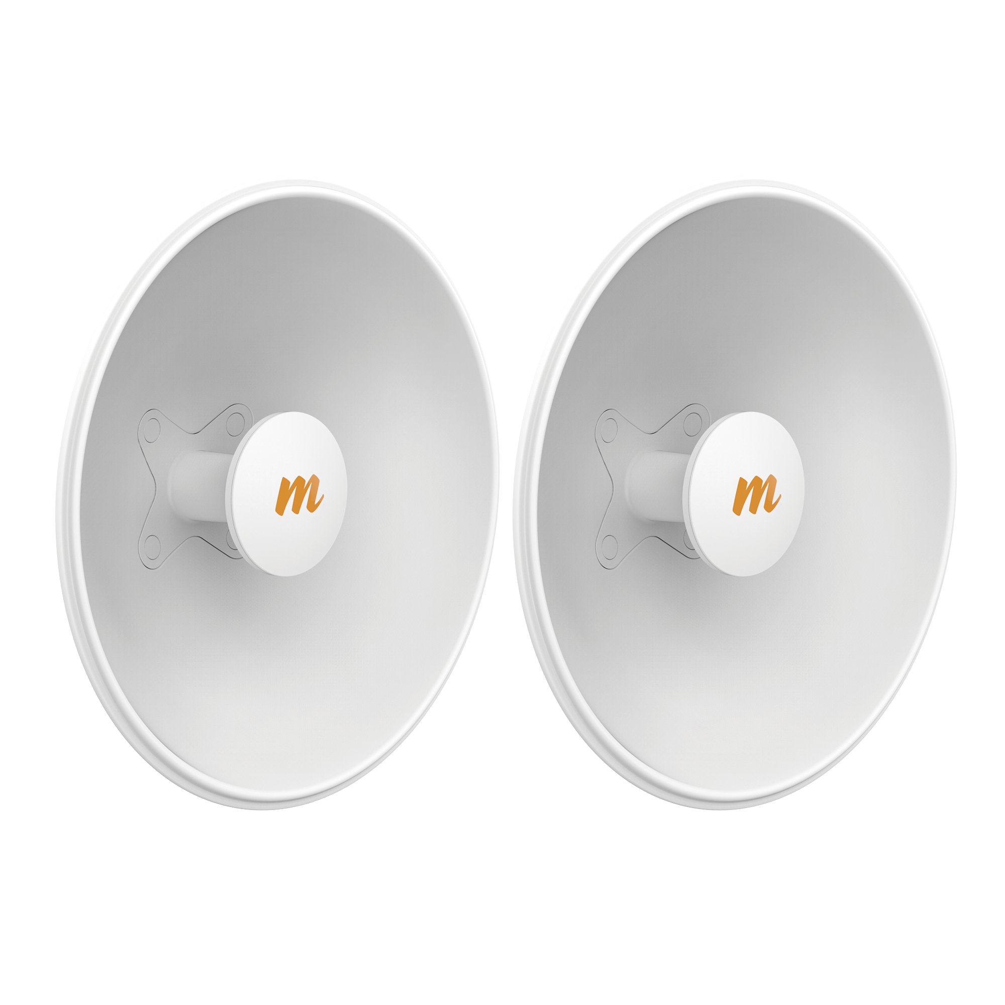 Antenas Modulares Dual Slant, 4.9 - 6.4 GHz, Dimensiones (42.9 cm), Apertura 8 ° Ganancia de 25 dBi, Diseñada para radio C5x