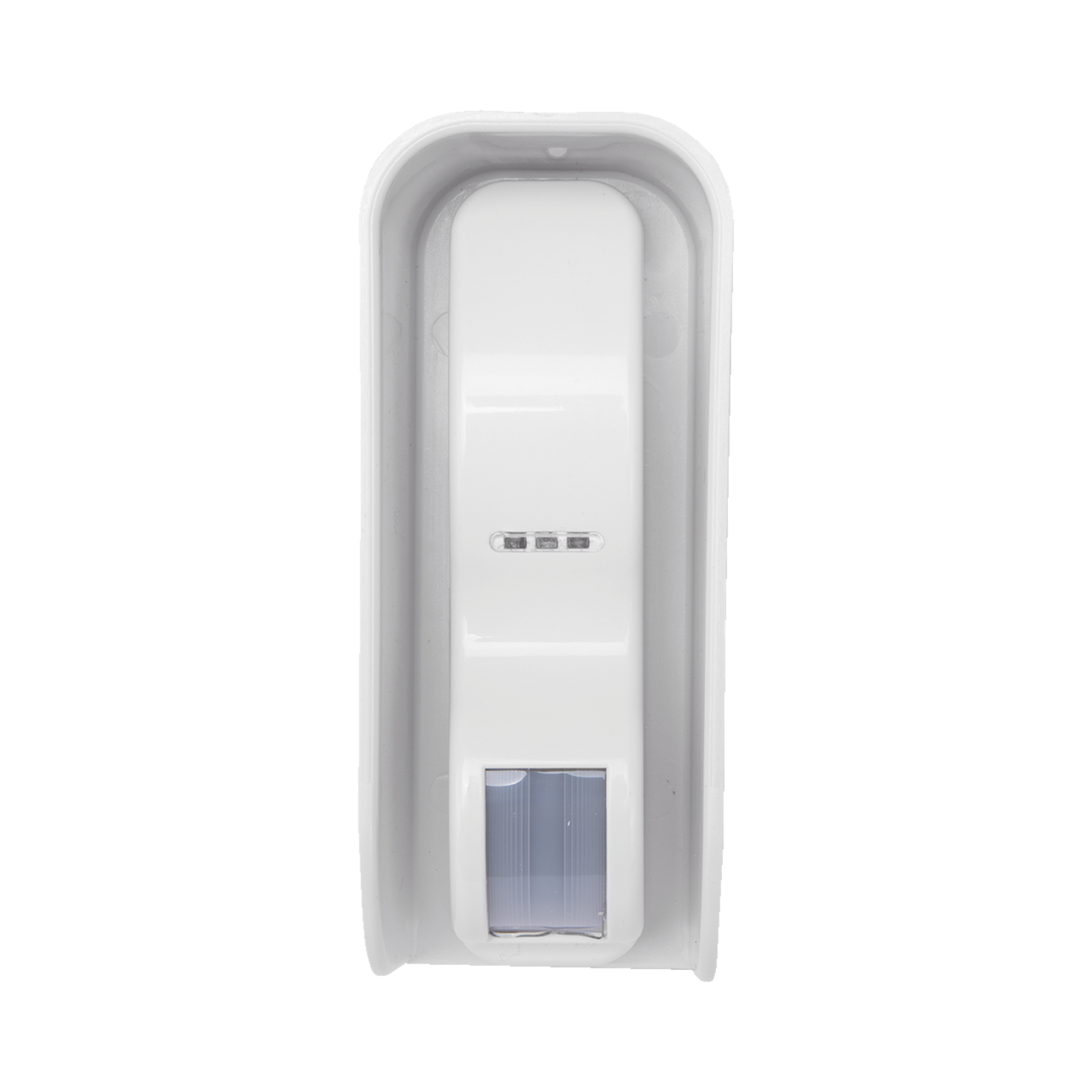 Sensor de Movimiento Tipo Cortina / 100 % Exterior / Alimentado por baterias / Doble tecnologia MW & PIR / Compatible con cualquier panel de alarma