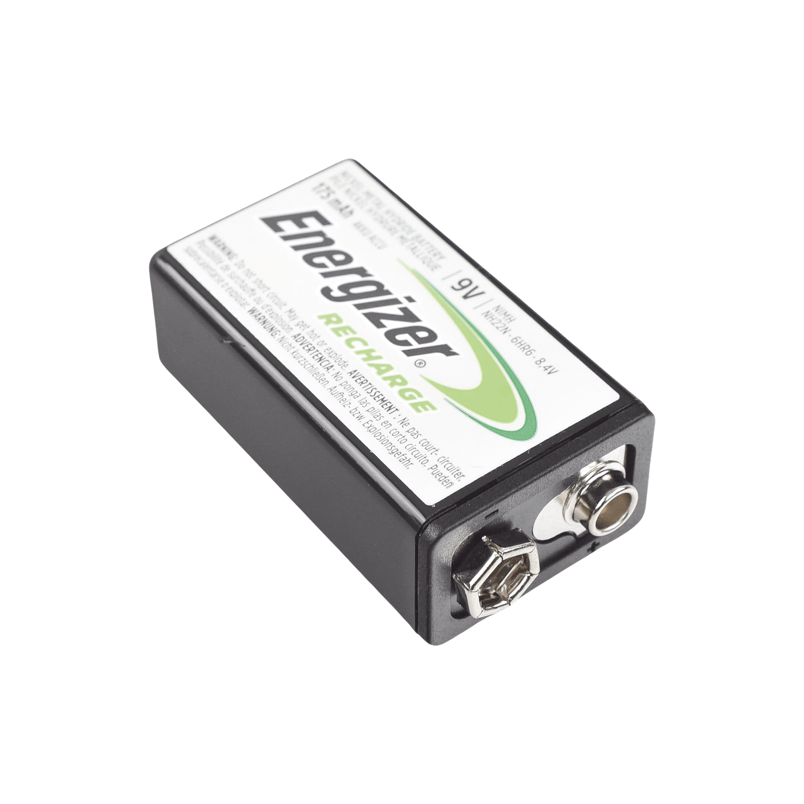 Ni- MH Batería recargable 9V / 175 mAh