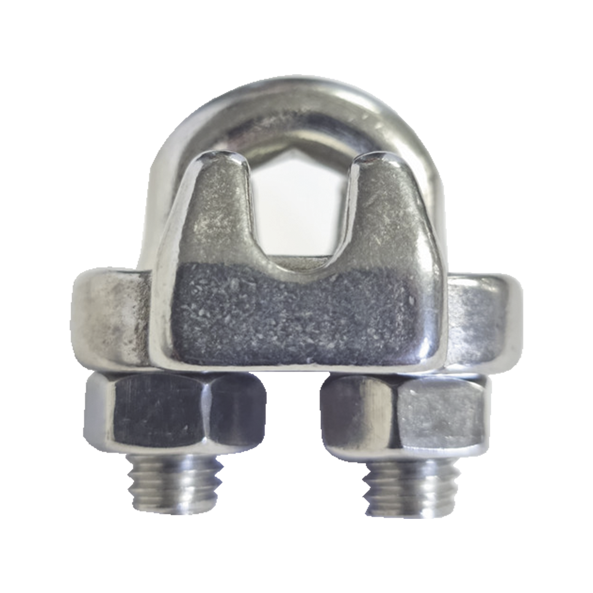 Nudo/ Perro/ Abrazadera Acero Forjado para Cable de 5/16", Acero Inoxidable.