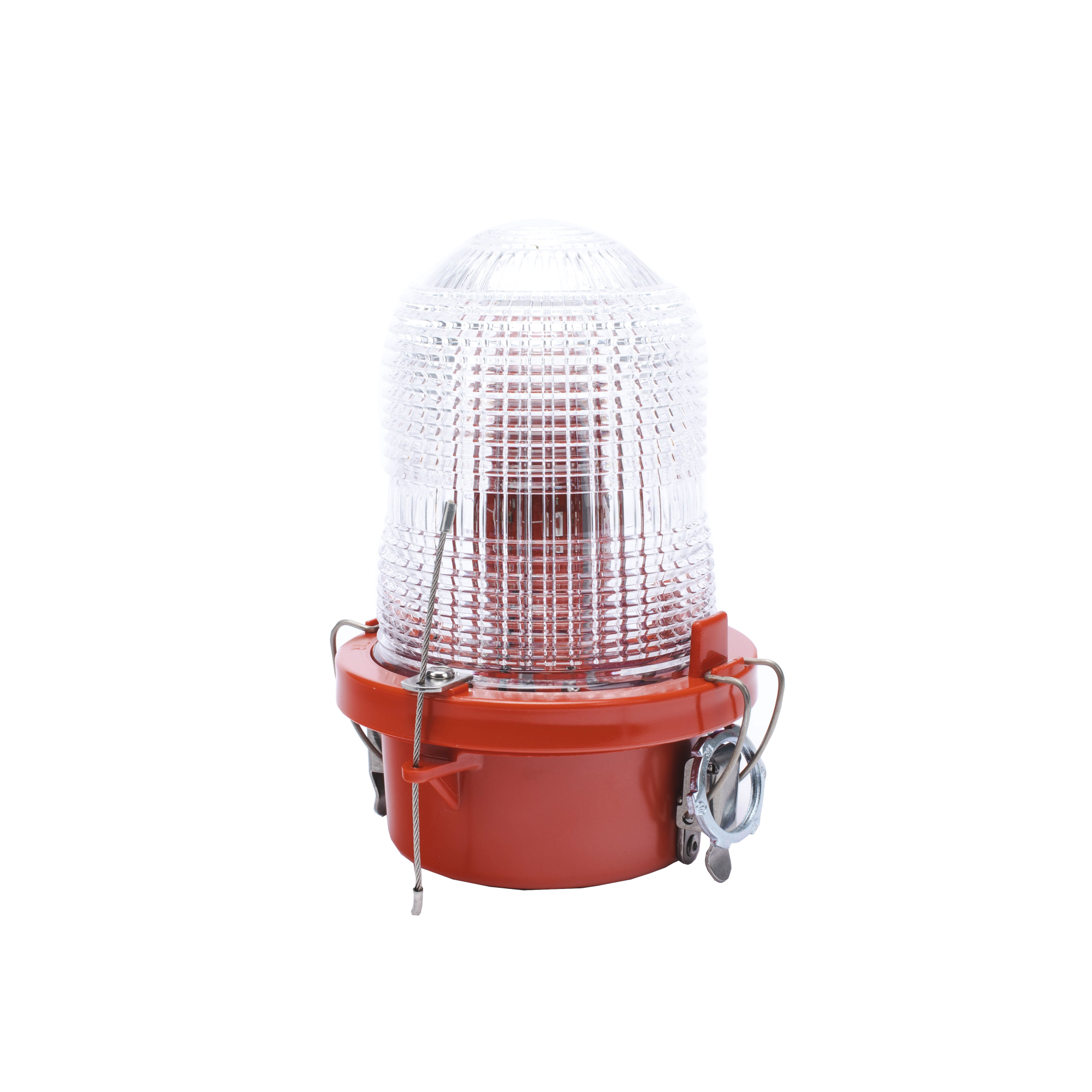 Luz de Obstáculo FAA Tipo L-810 / LED Rojo e Infrarrojo / Intensidad Baja / Consumo 12W / 120-240V AC / Intensidad 32.5 CD / Haz Vertical 10° / Cobertura 360° / Base Valox™ / IP65