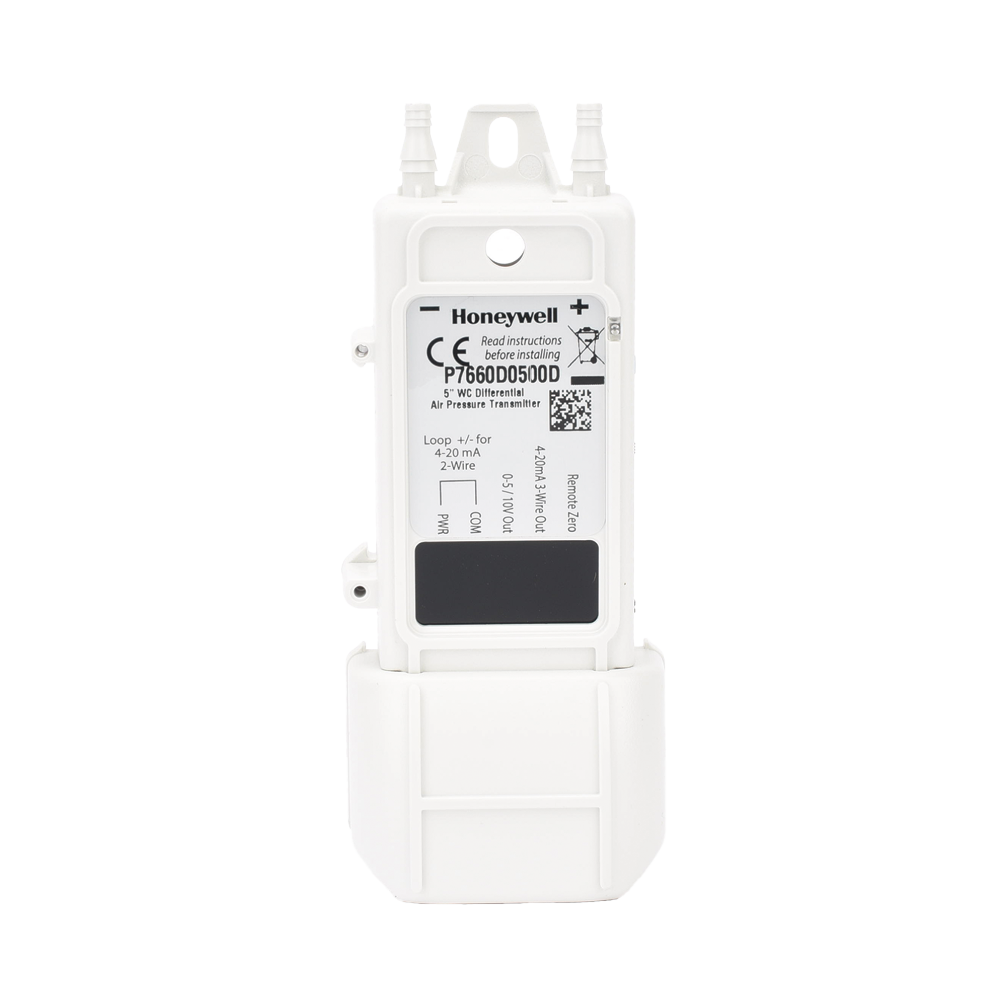 Sensor de Presión 5.0" Adj Univer Display/Sonda Bymounting Orientation, 24 Vac. Incluye interruptores auxiliares internos y cables de cableado aislados de teflón. CE UL cUL