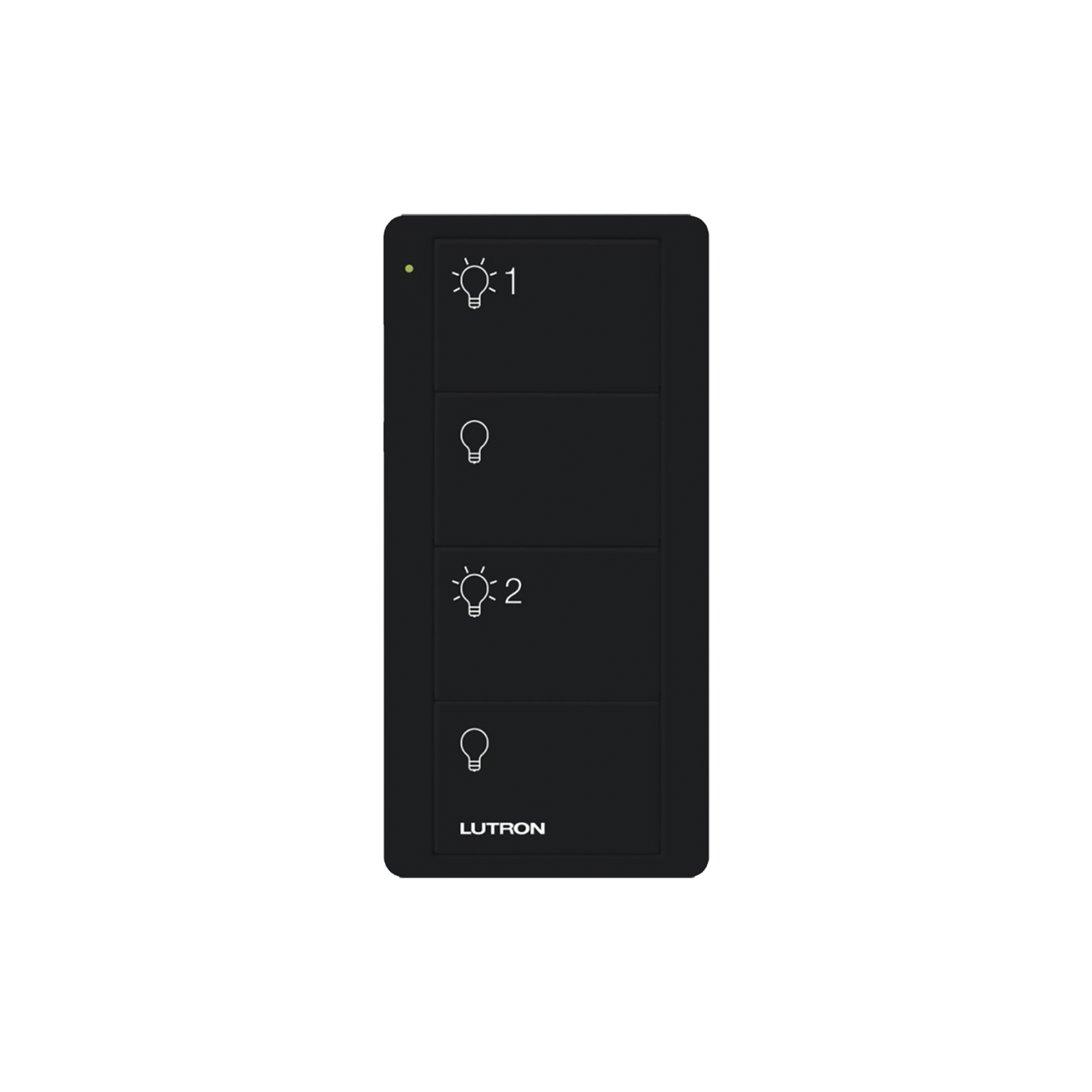 Control remoto PICO inalámbrico con 4 botones encender/apagar grupo/escenas, complemente con un atenuador o switch on/off