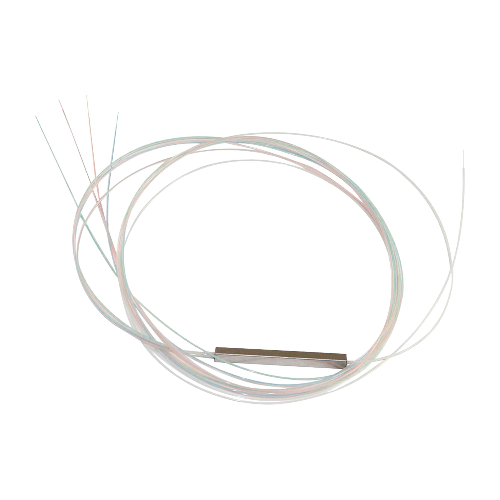 Splitter (Divisor Óptico) Tipo PLC, de 1x4, para Fusión (Sin Conectores)