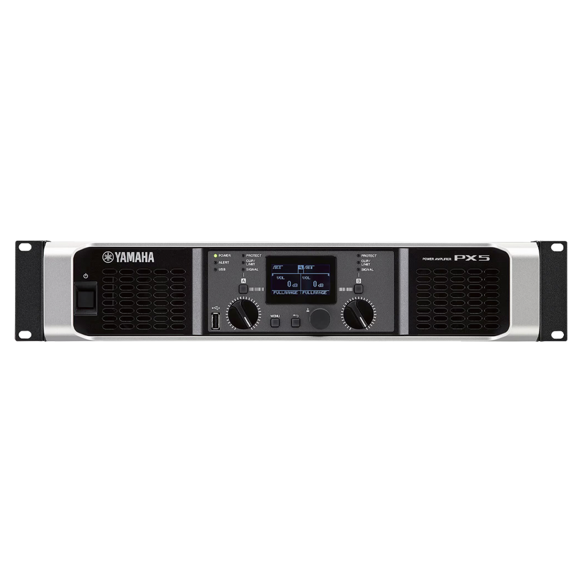 Amplificador de audio Clase D | 500 W x 2 a 8&Omega; | 800 W x 2 a 4&Omega;. | Baja Impedancia | Procesamiento Inteligente