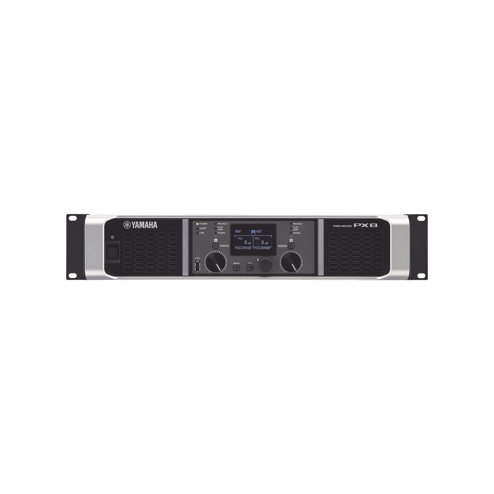 Amplificador de audio Clase D | 800 W x 2 a 8&Omega; | 1050 W x 2 a 4&Omega;. | Baja Impedancia | Procesamiento Inteligente
