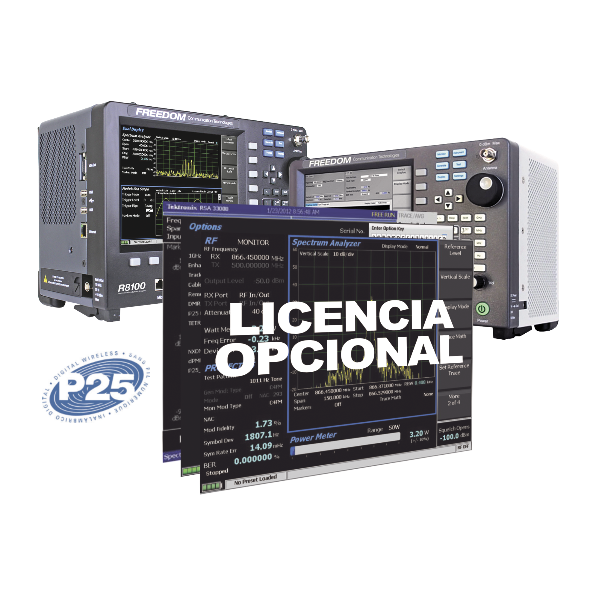 Opción de Software Auto-Tune para Portátiles BK KNG en R8000 /R8100.