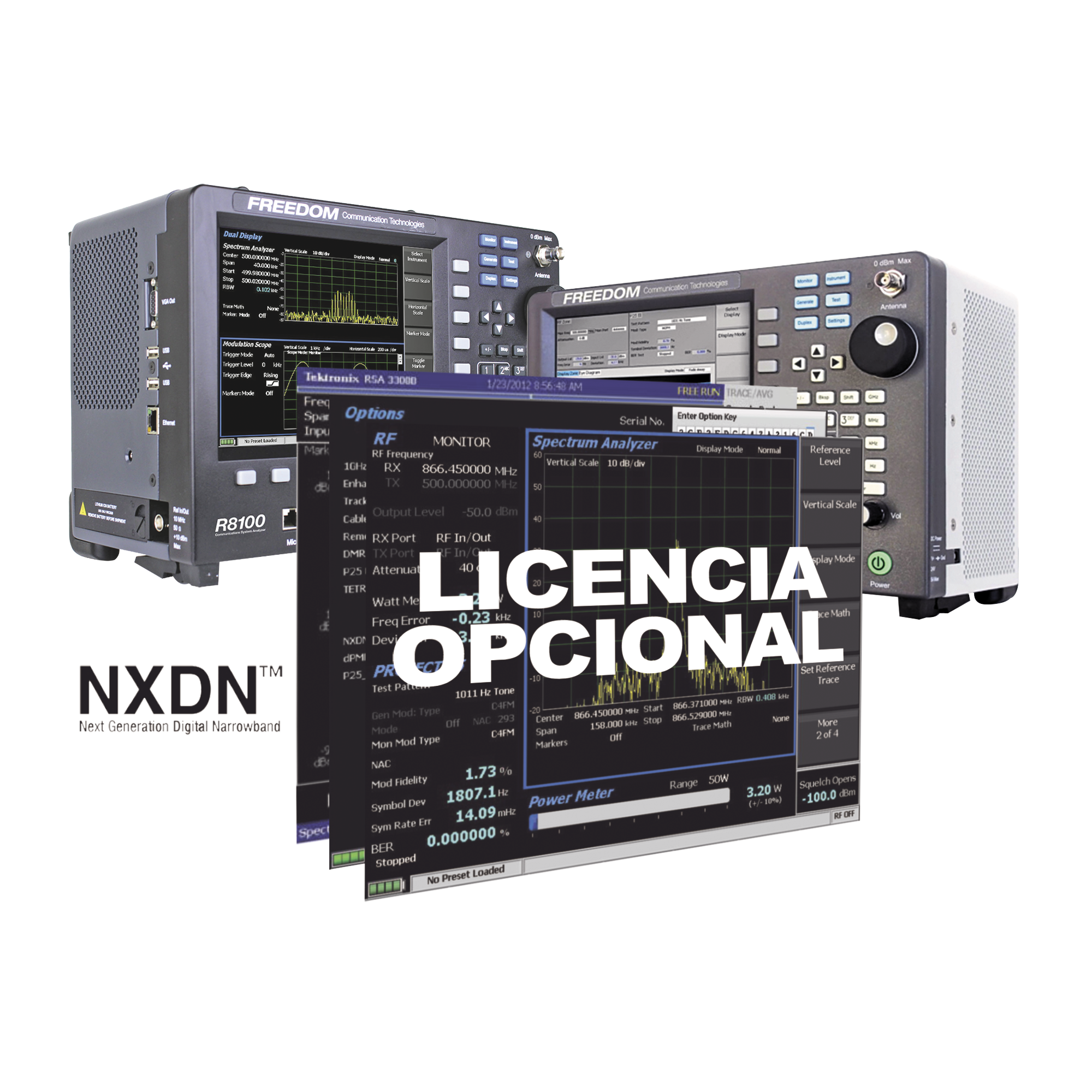 Opción de Software para Sistemas Troncales con Protocolo NXDN "Tipo C" en R8000 /R8100.