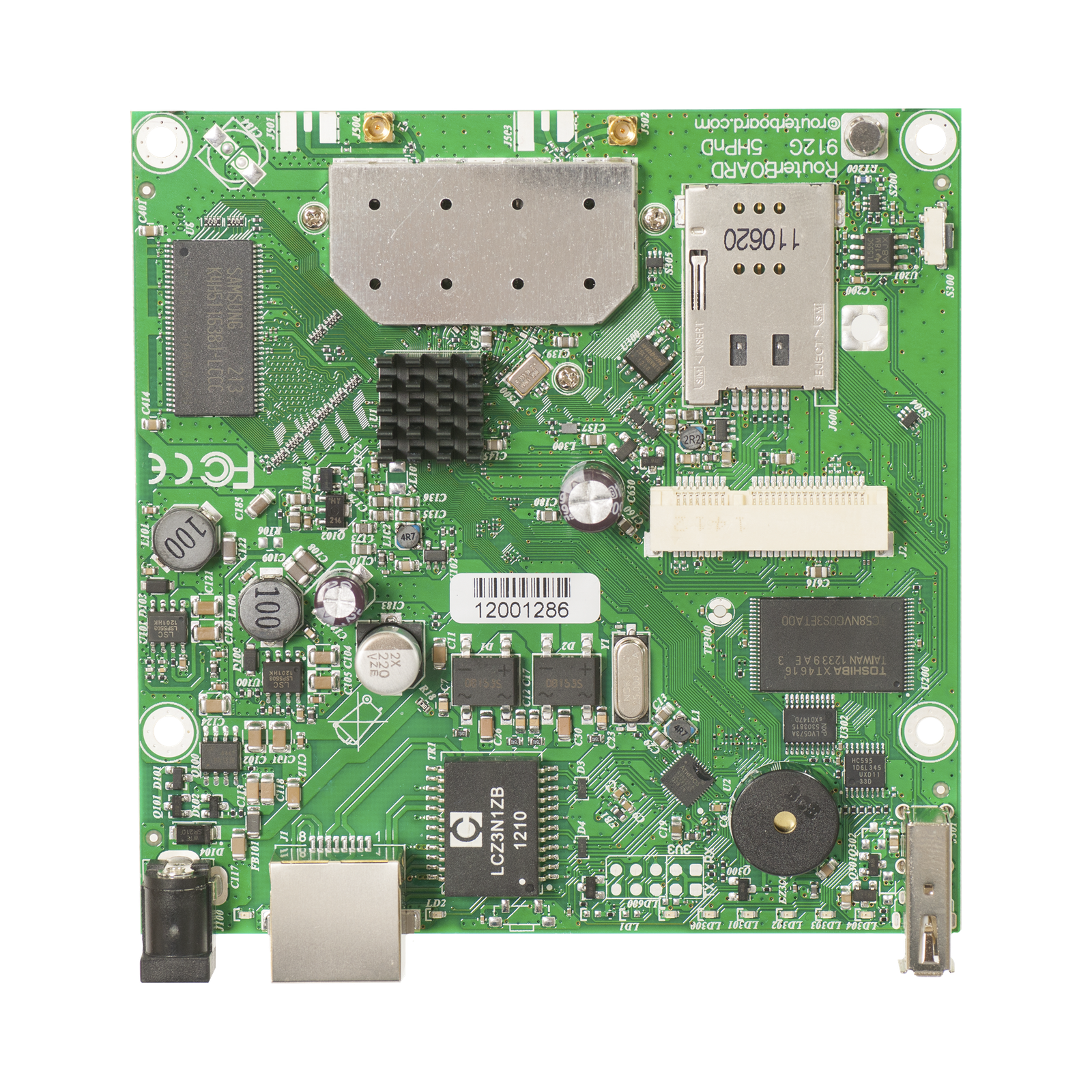 Board inalÃ¡mbrico 5 GHz, 1 ranura miniPCI-e de expansion