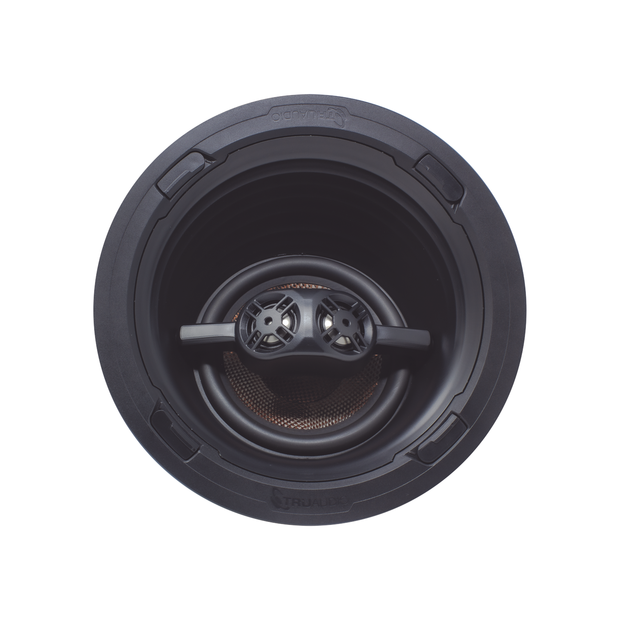 REV Series Altavoz Surround | Angulo para Techo de 3 Vias | Cine en Casa | Woofer 7in de Fibra de Carbono | 2 Tweeter de 1in | Giratorio de Titanio | 175W | 8&Omega;
