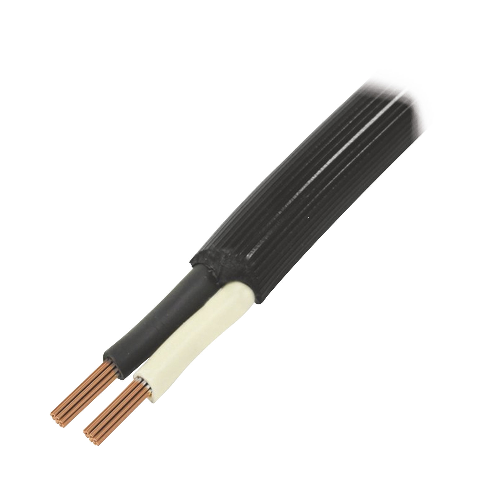 Cable Eléctrico de Uso Rudo 2 Hilos Calibre 14 AWG, Hasta 600 V. Rollo de 100 m.
