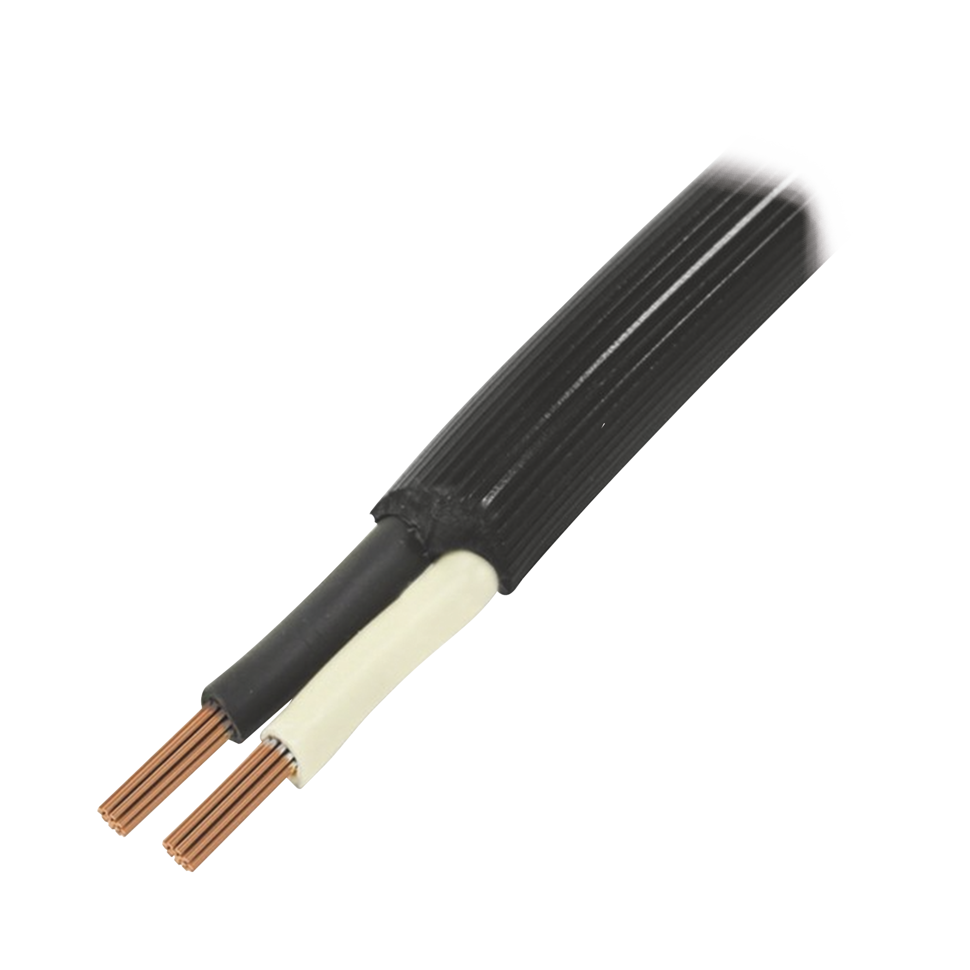 Cable Eléctrico de Uso Rudo 2 Hilos Calibre 12 AWG, Hasta 600 V. Rollo de 100 m.